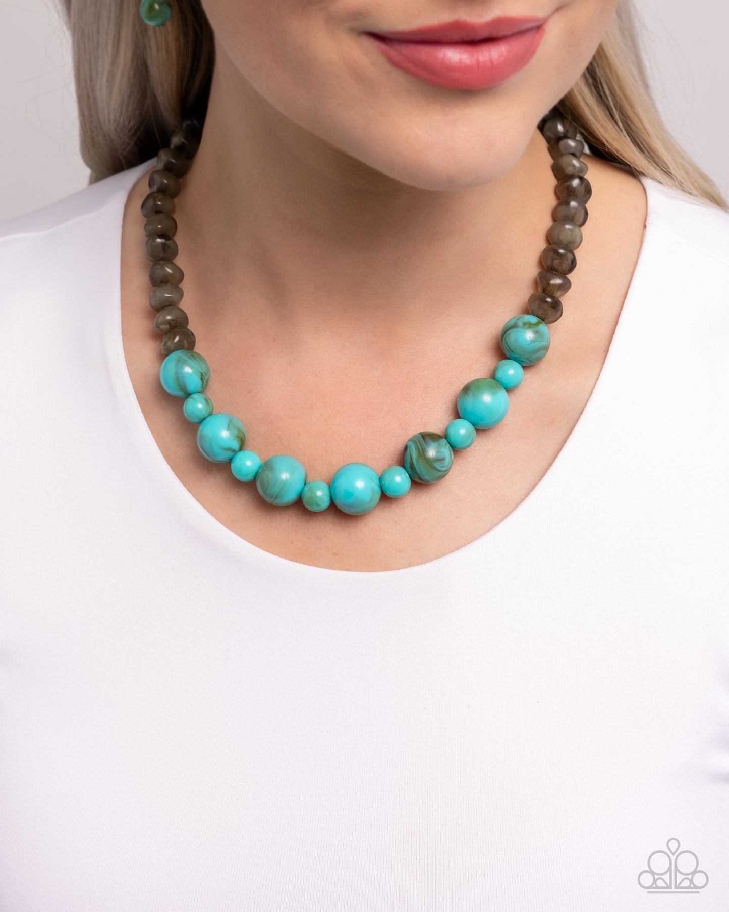 Paparazzi - Not a Phase - Blue Necklaces #0284
