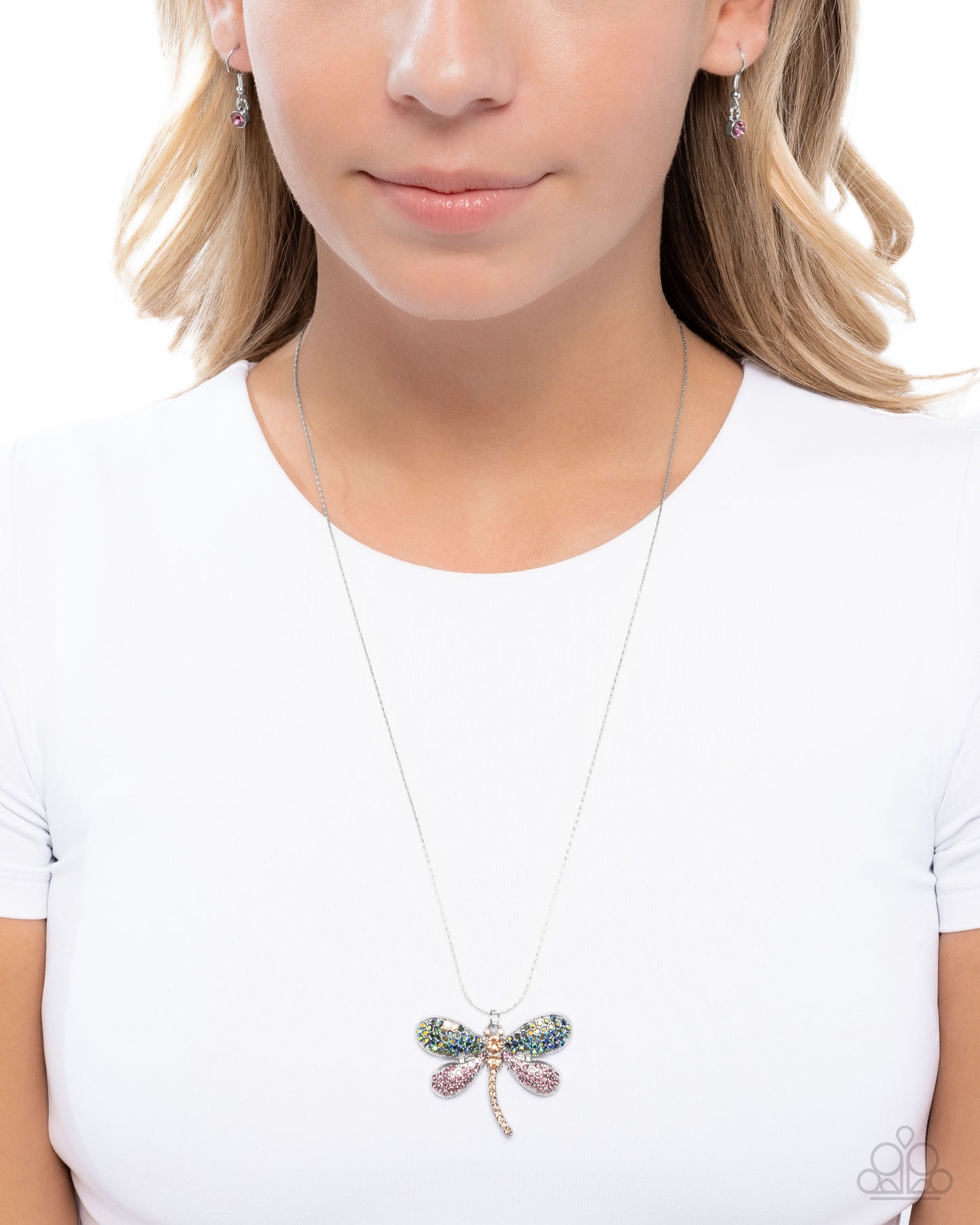 Paparazzi - Dragonfly Defiance - Purple Necklaces #N527