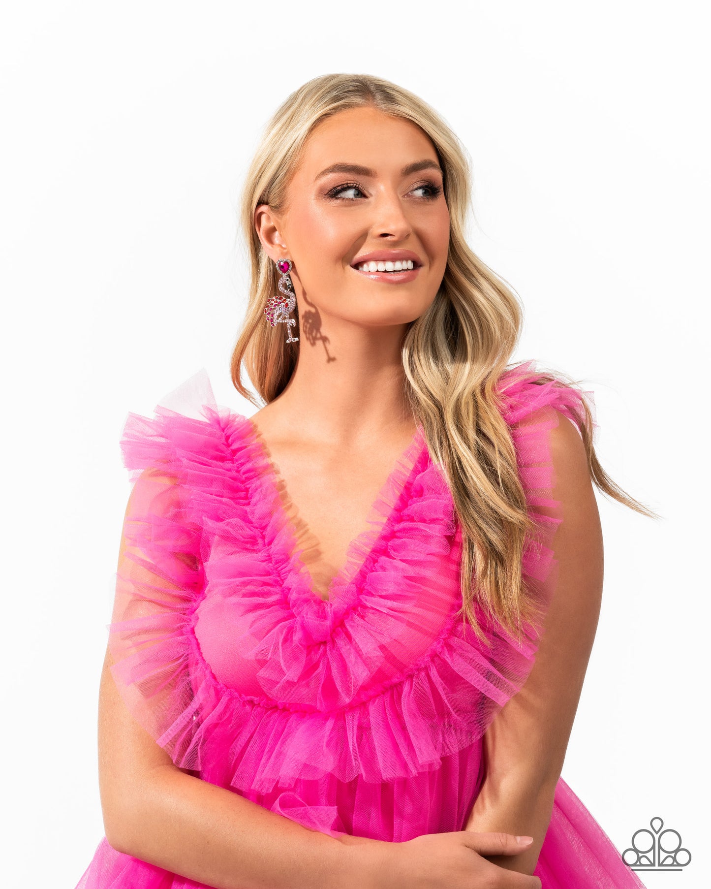 Paparazzi - Flamingo Freestyle - Pink Earrings #2434