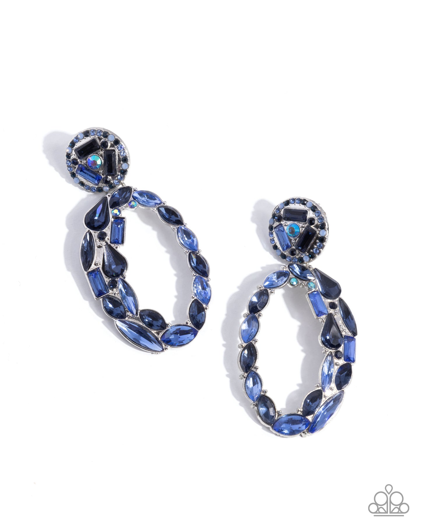 Paparazzi - Eclectic Elevation - Blue Earrings  #0617