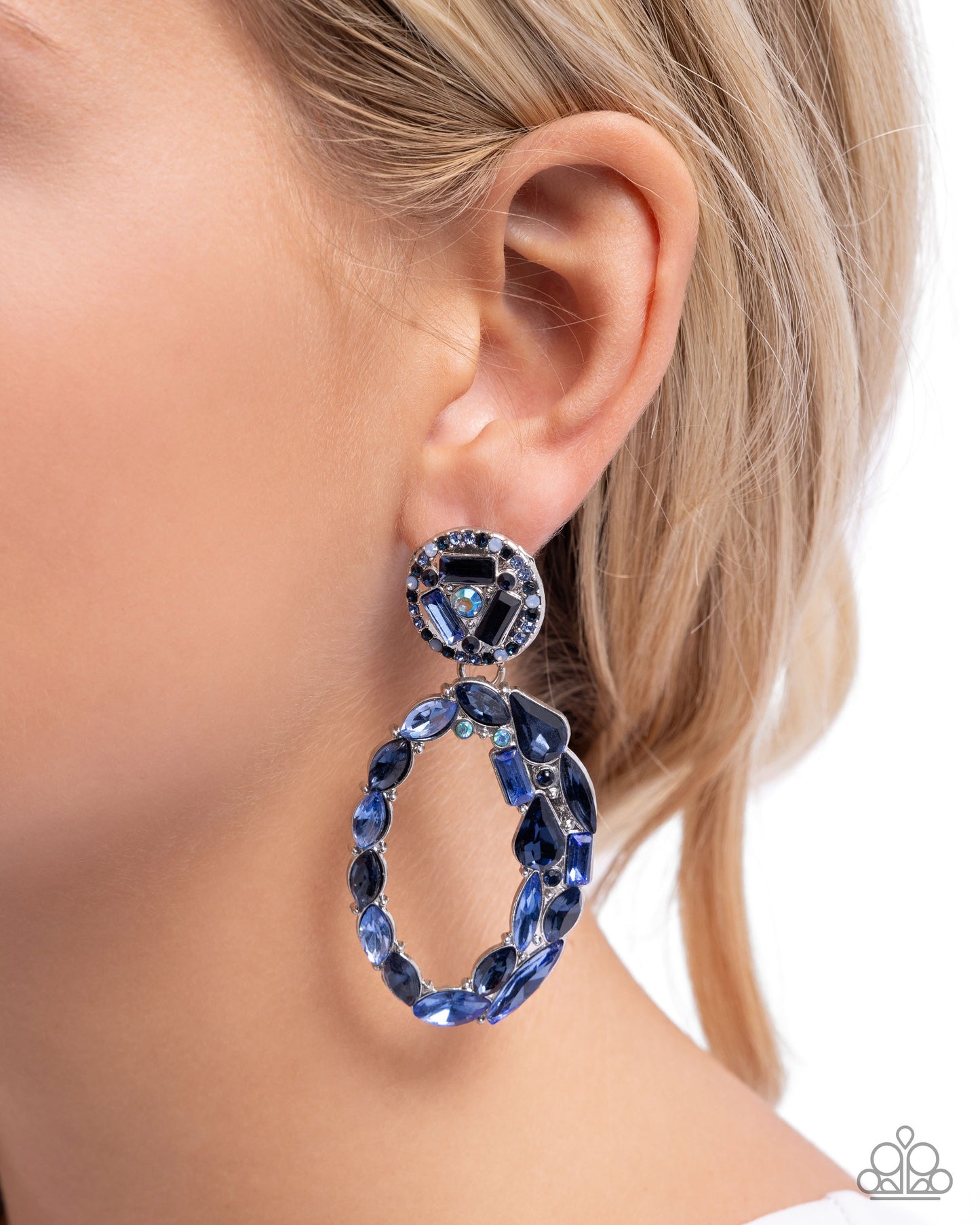 Paparazzi - Eclectic Elevation - Blue Earrings  #0617