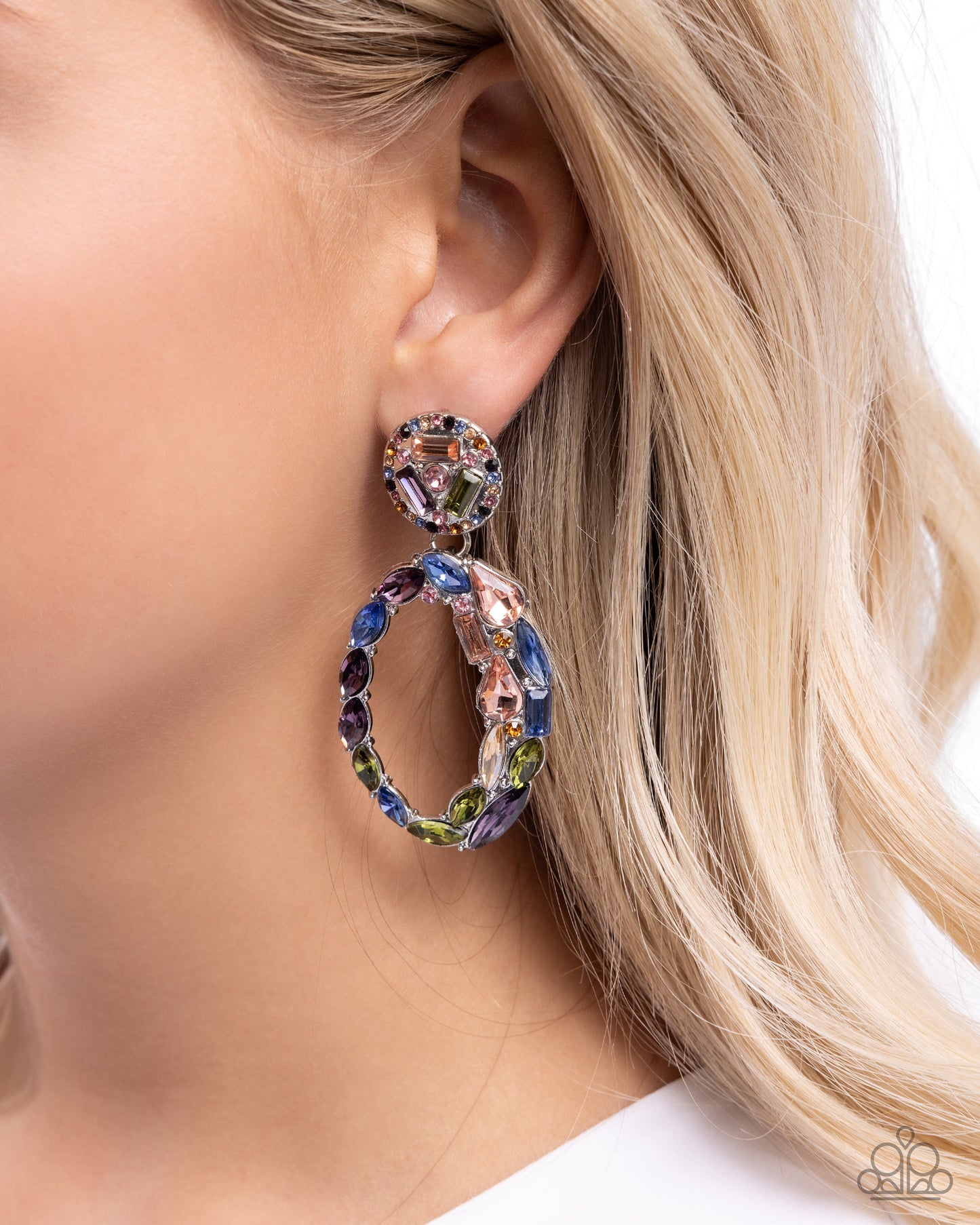 Paparazzi - Eclectic Elevation - Multi Earrings  #2474