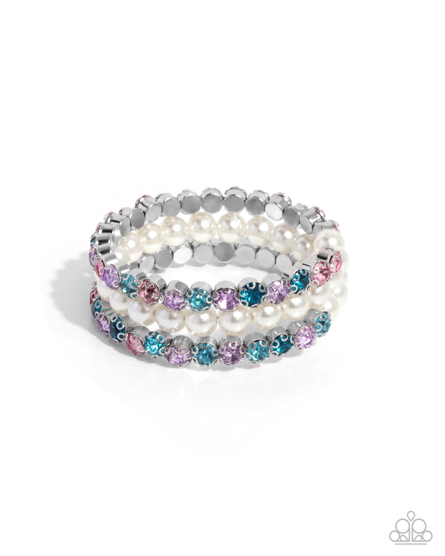 Paparazzi - Grandiose Glitz - Multi Bracelets  #B199