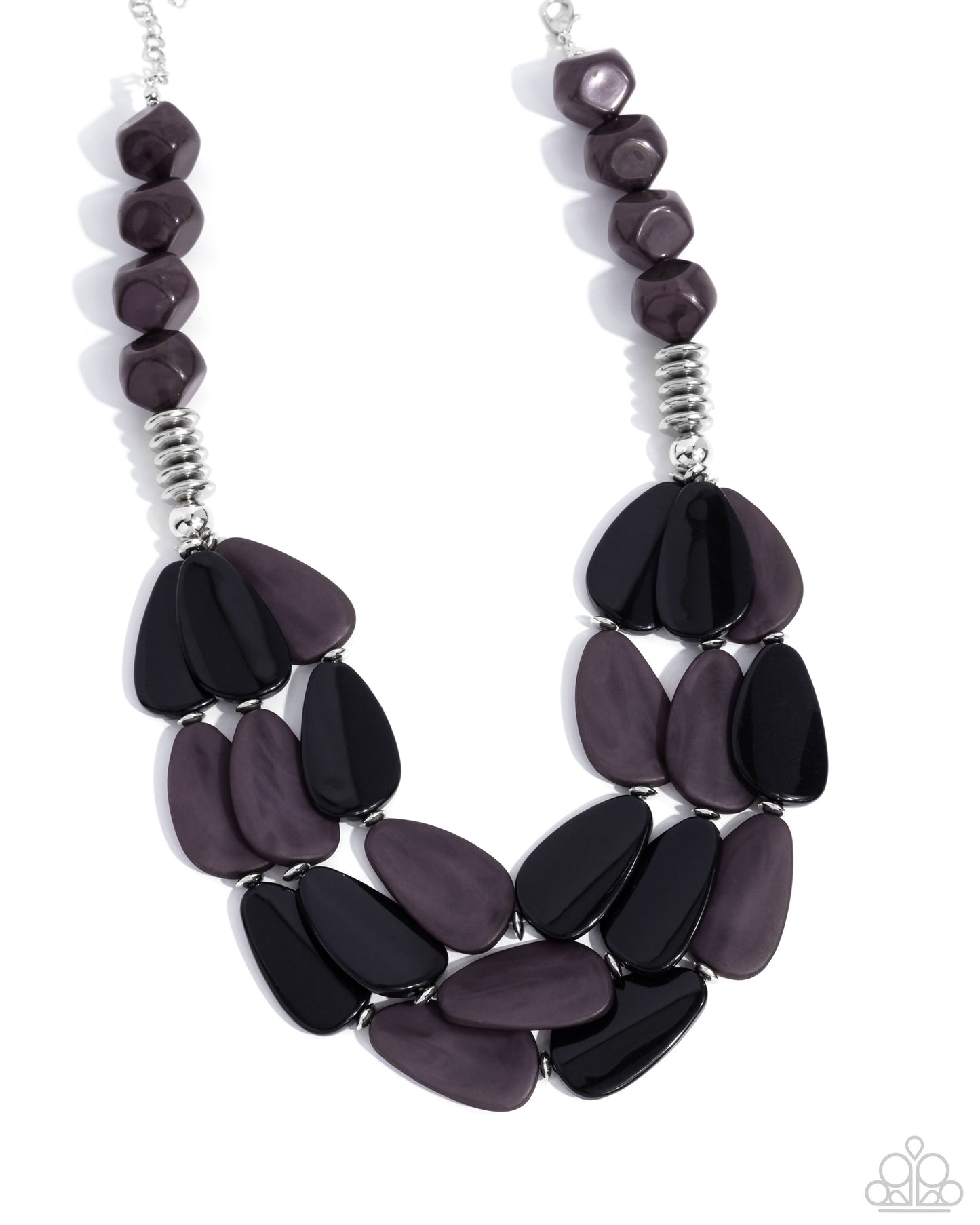 Paparazzi - Smooth Spoken - Black Necklaces  #0220