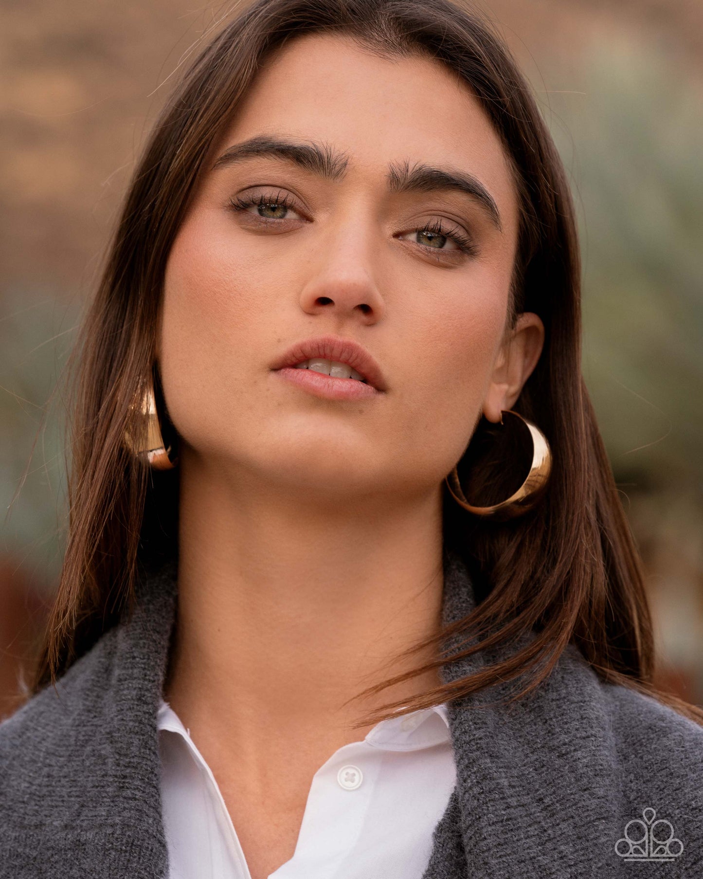 Paparazzi - Subtle Sheen - Gold Earrings  #2461