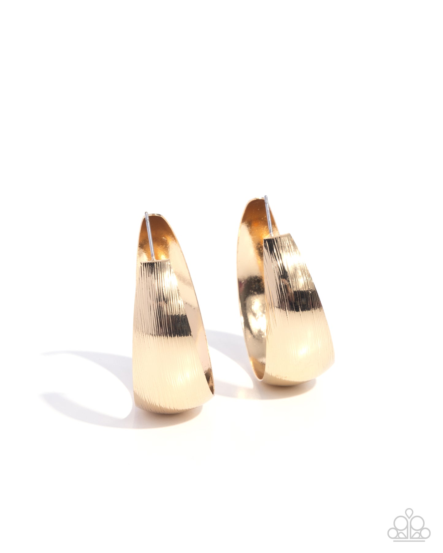 Paparazzi - Subtle Sheen - Gold Earrings  #2461