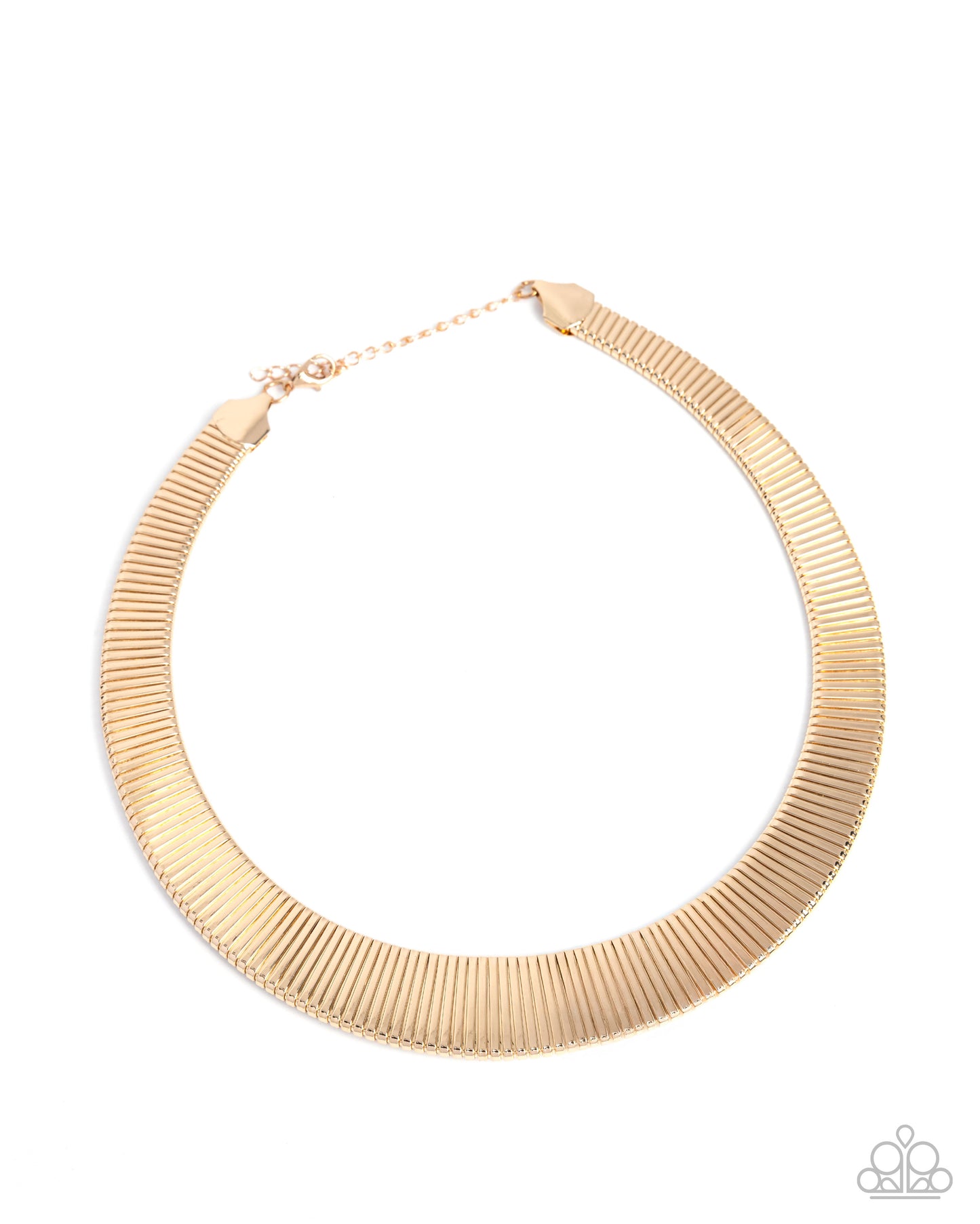 Paparazzi - Fringe Formal - Gold Necklaces #1344