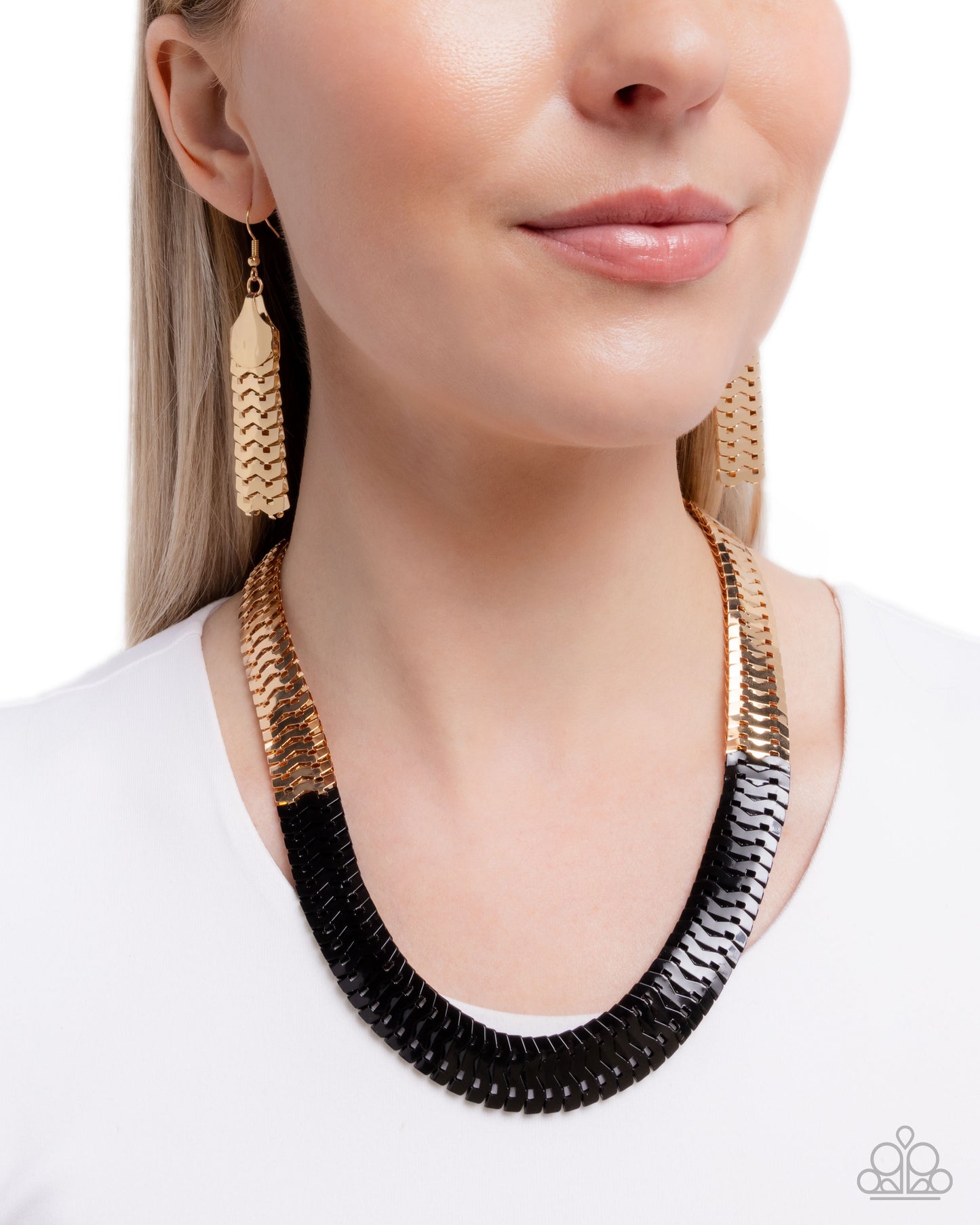 Paparazzi - Painted Paradox - Black Necklace #0301
