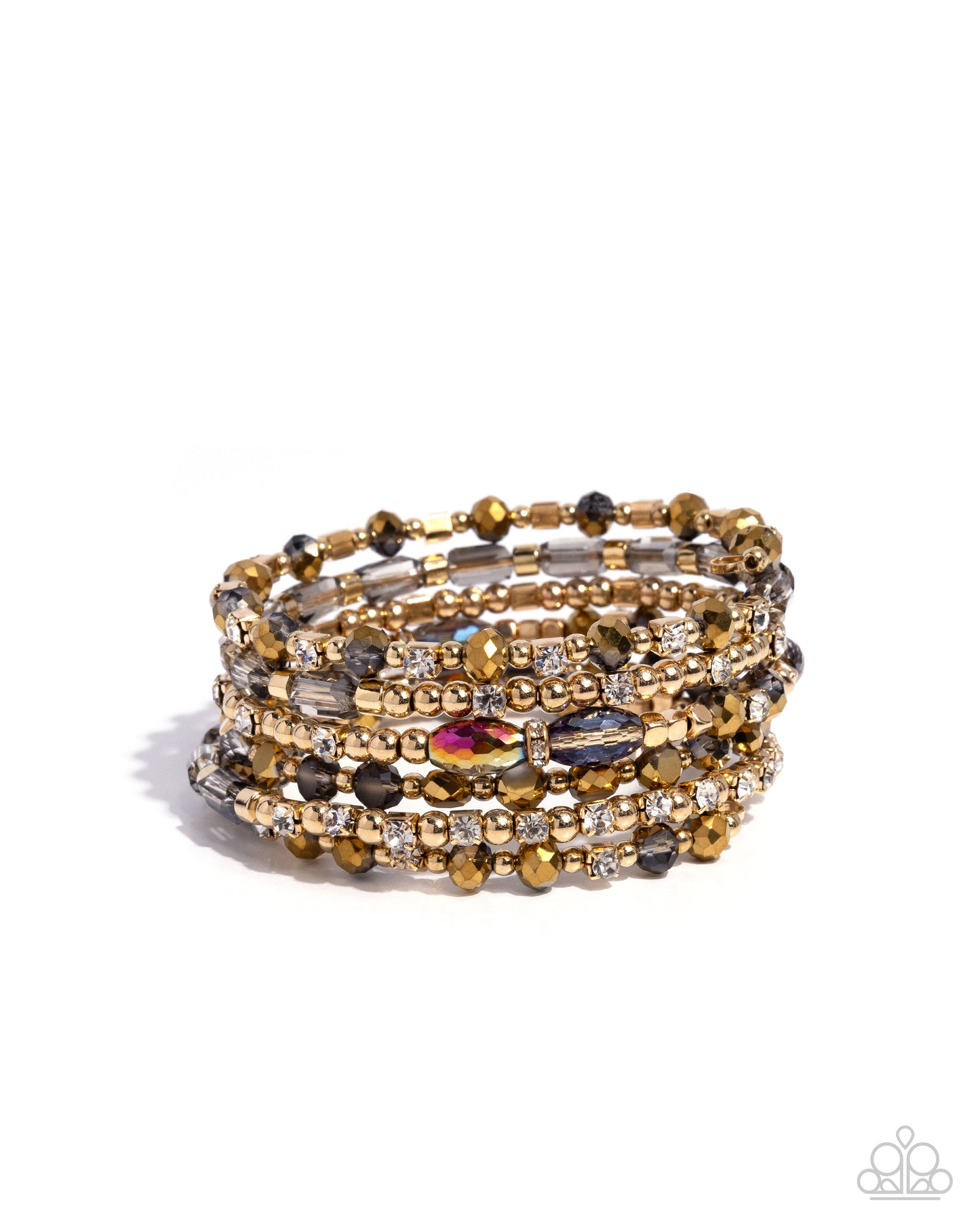 Paparazzi - Timeless Tango - Gold Bracelets #B235