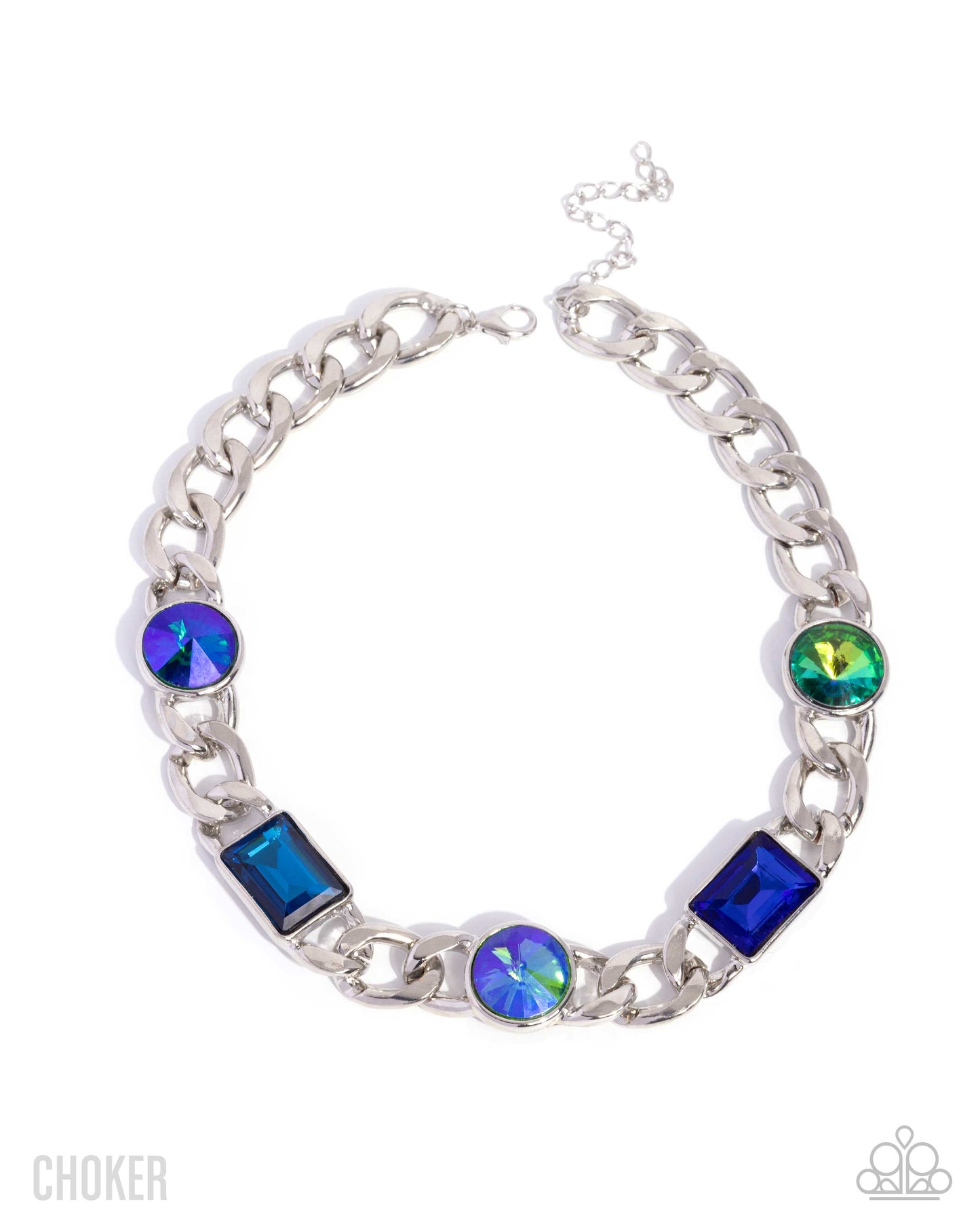 Paparazzi - Groundbreaking Glitter - Green Necklace #0038