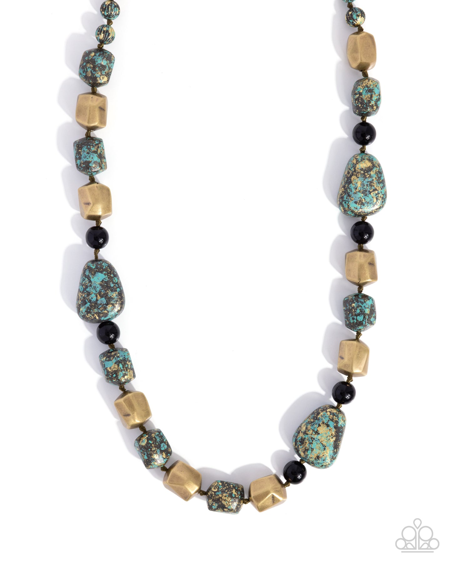 Paparazzi - Passionate Patina - Brass Necklaces #0266