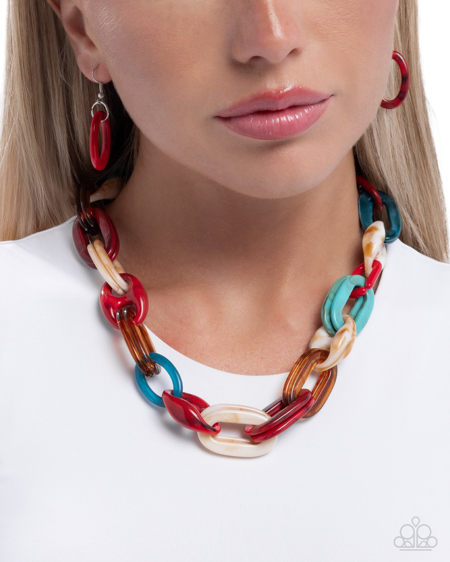 Paparazzi - Perfected Color - Red Necklace #0020