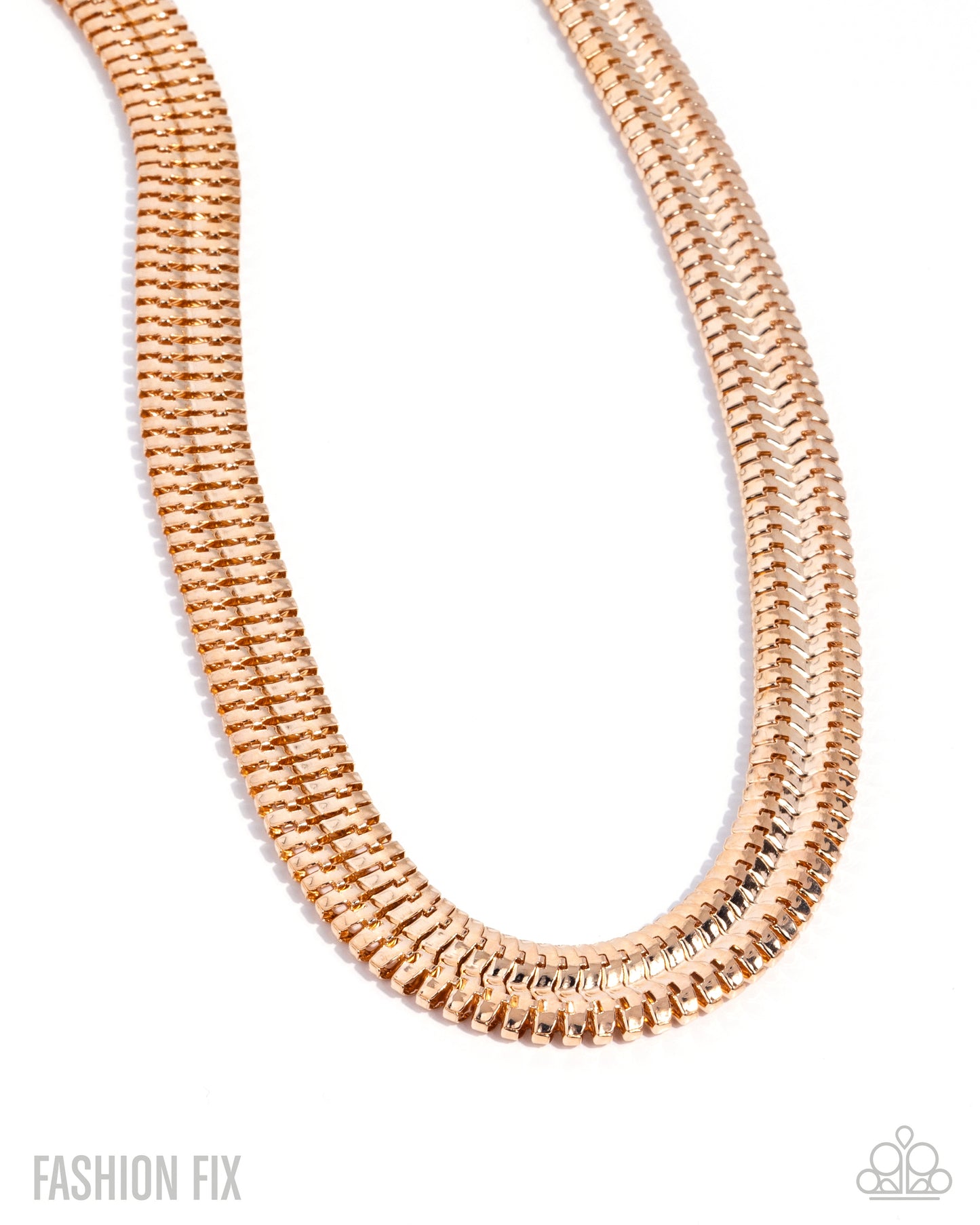 Paparazzi - Sassy Staging - Gold Necklace #2106