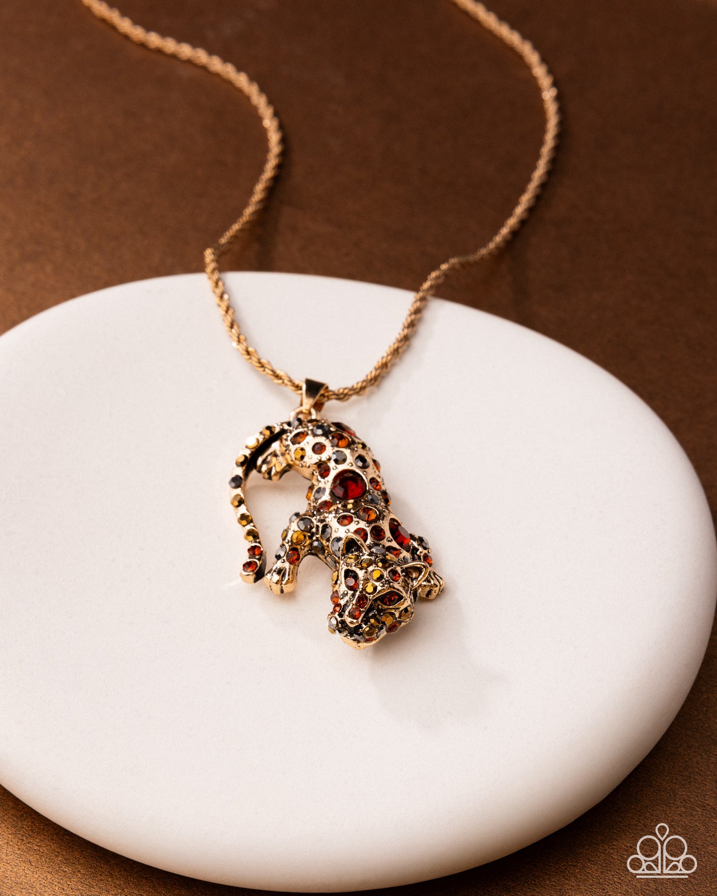 Paparazzi - Ferocious Feline - Gold Necklace #N530