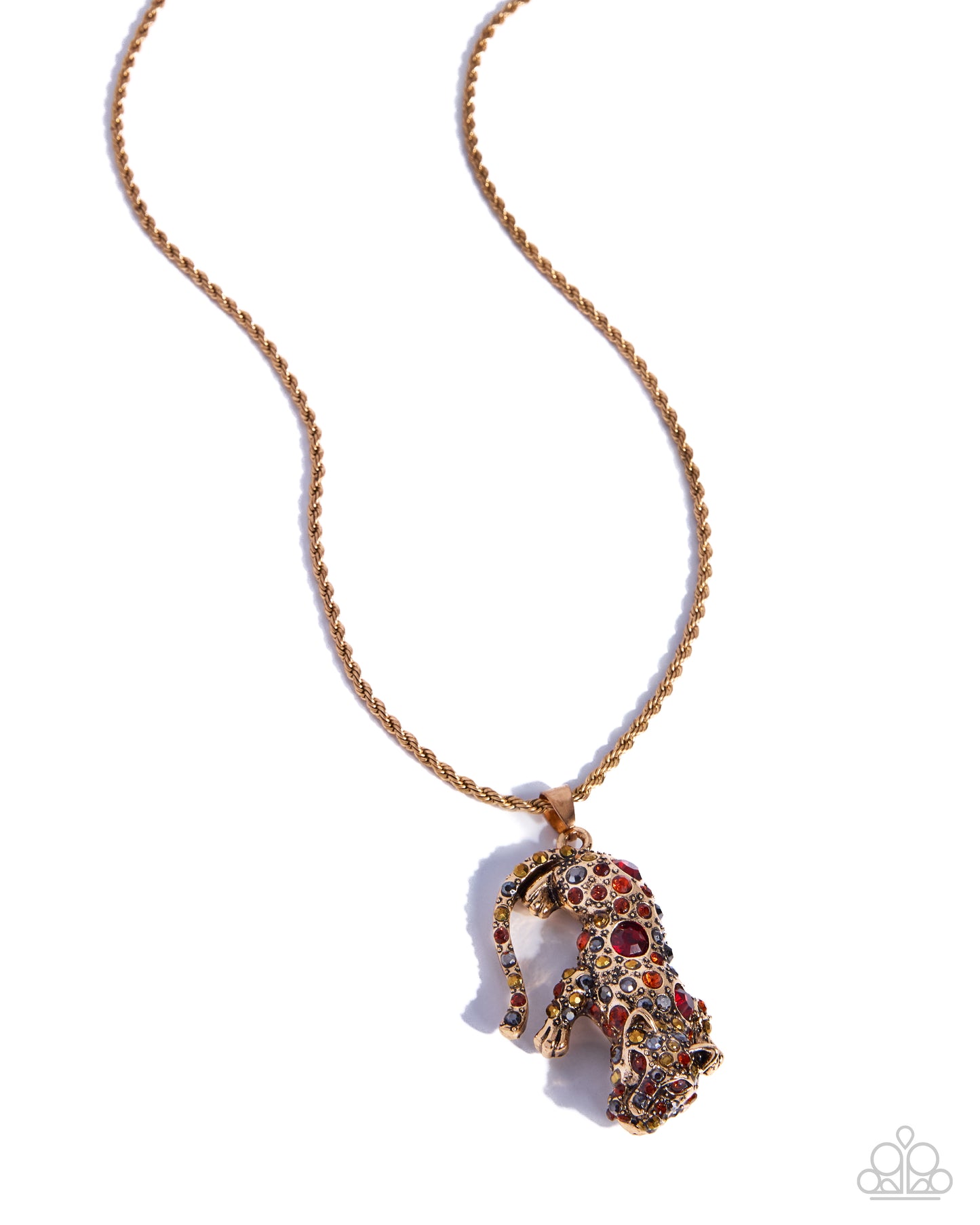Paparazzi - Ferocious Feline - Gold Necklace #N530