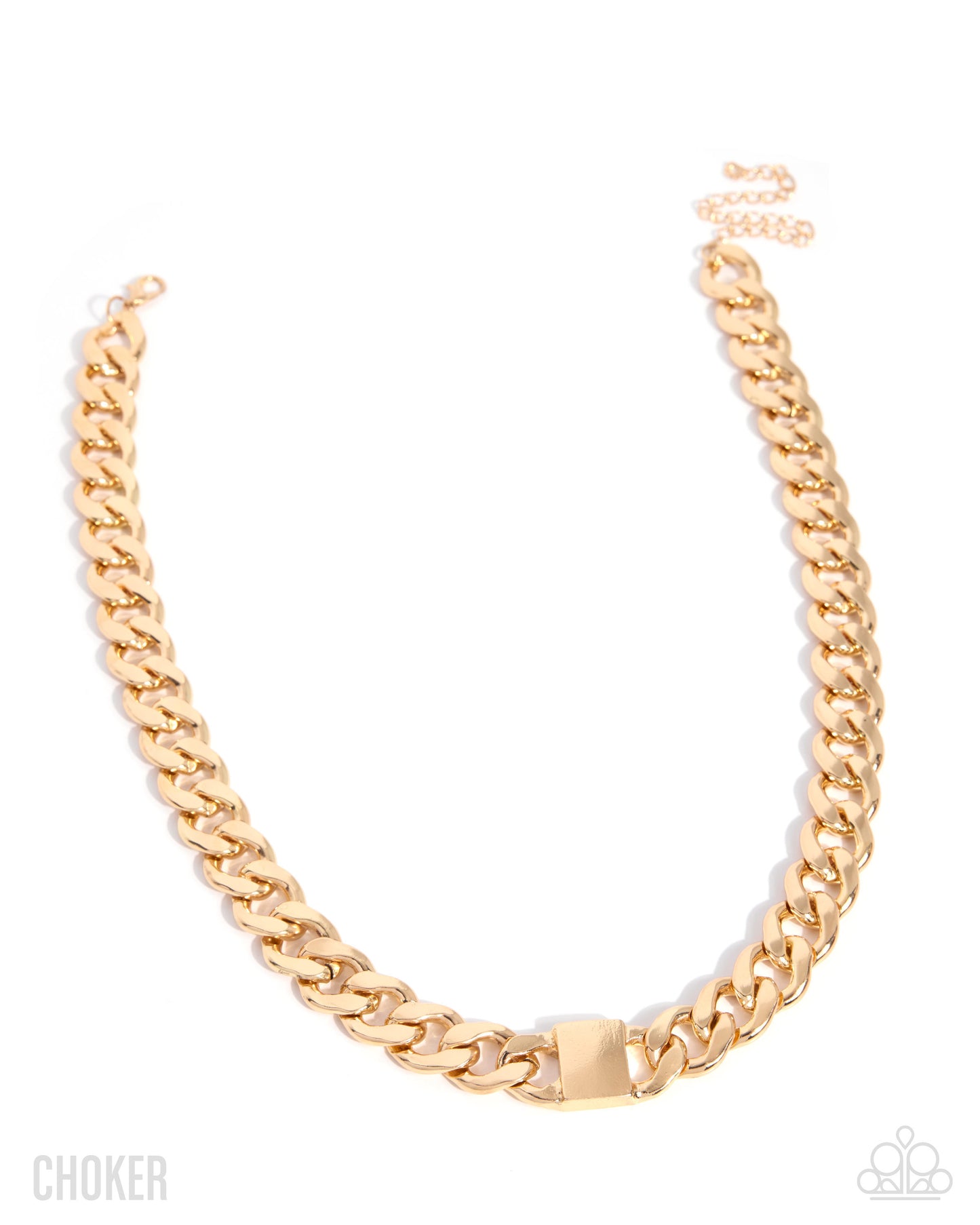 Paparazzi - Rebellious Reaction - Gold Necklaces #0095