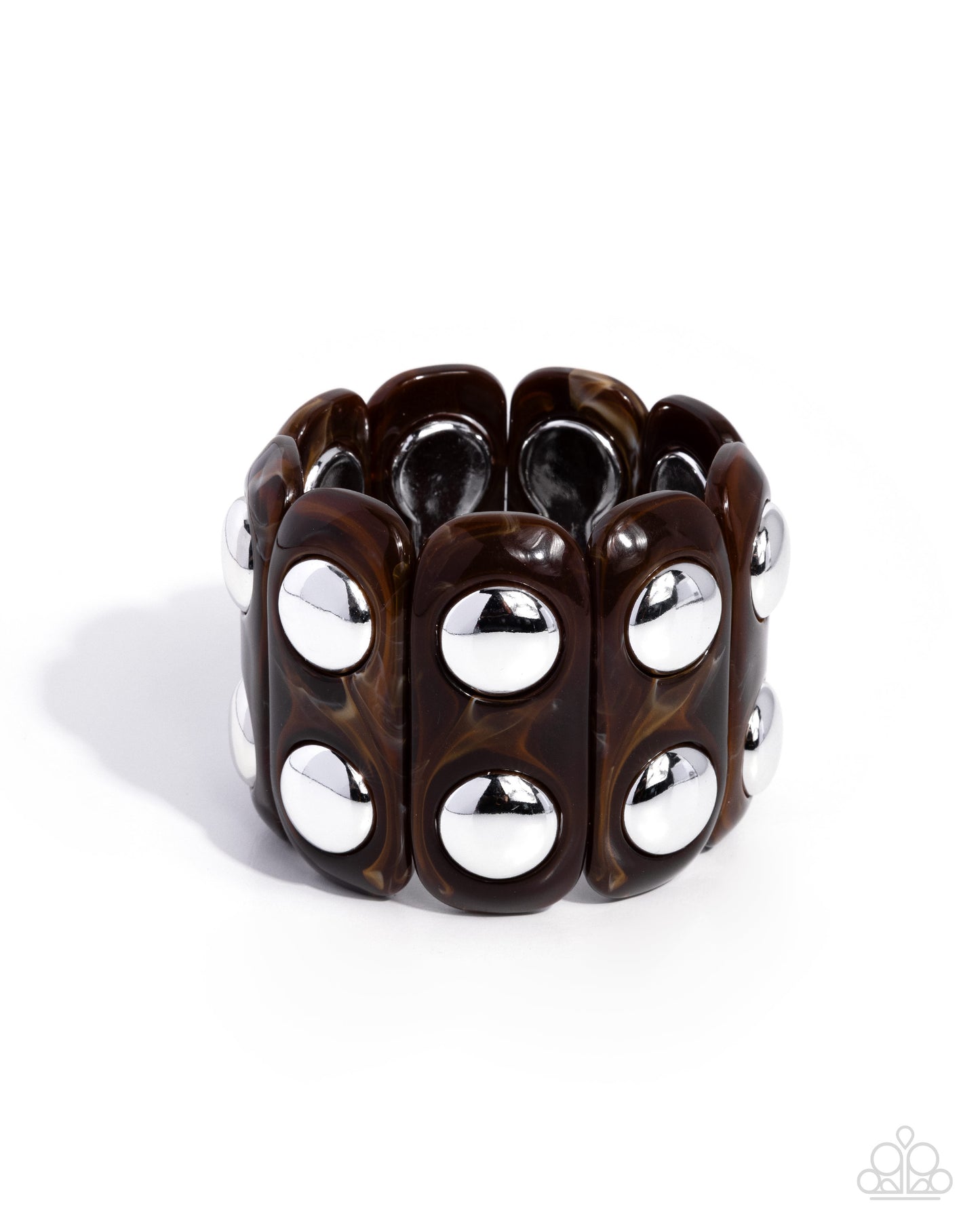 Paparazzi - Elongated Era - Brown Bracelet #B151