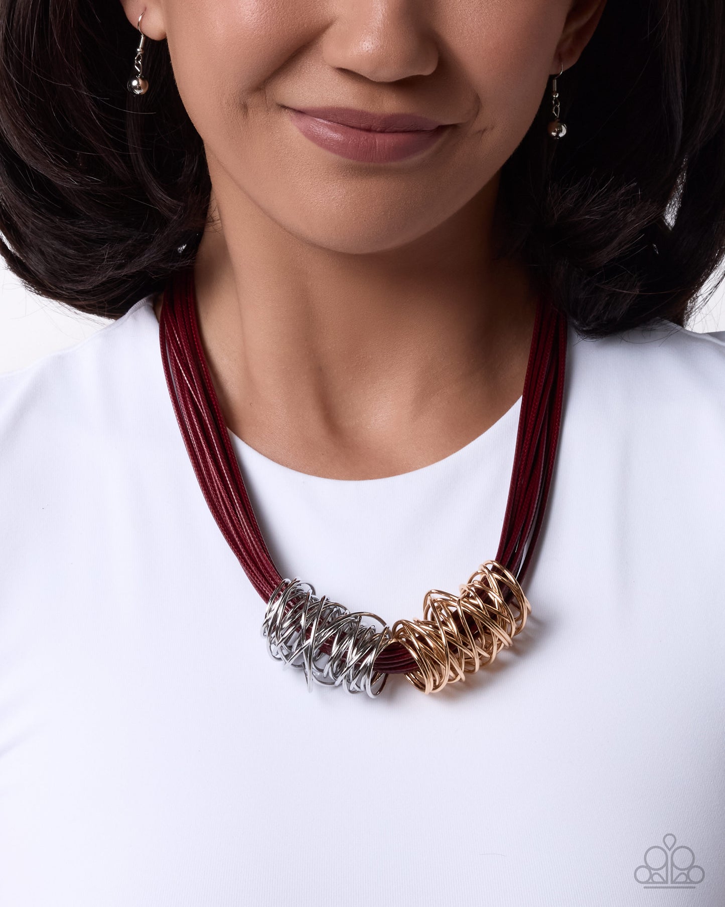 Paparazzi - Trusting Tapestry - Red Necklaces #1446