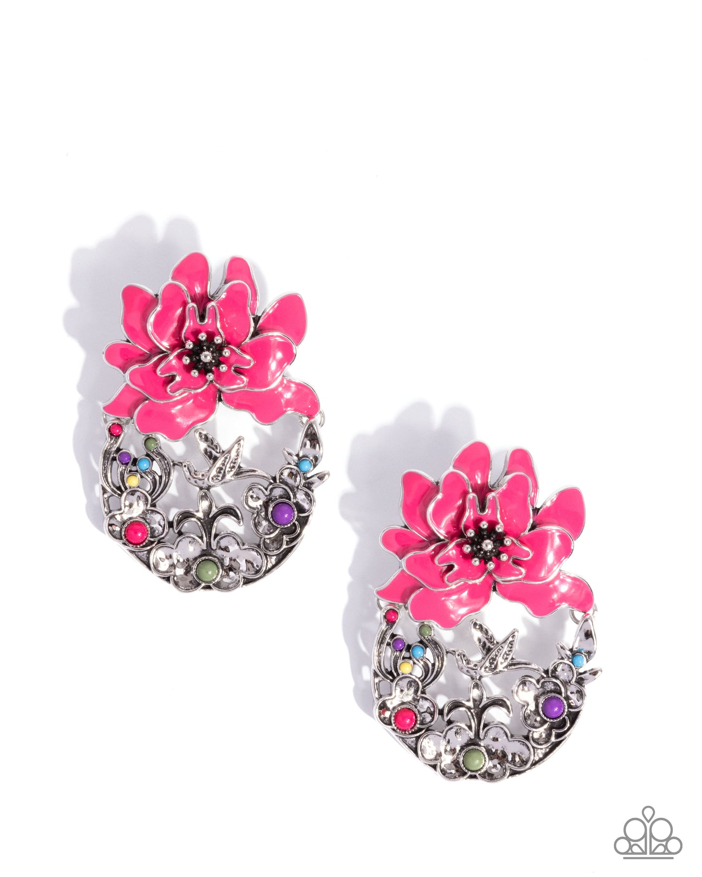 Paparazzi - Hummingbird Homecoming Earrings #2079