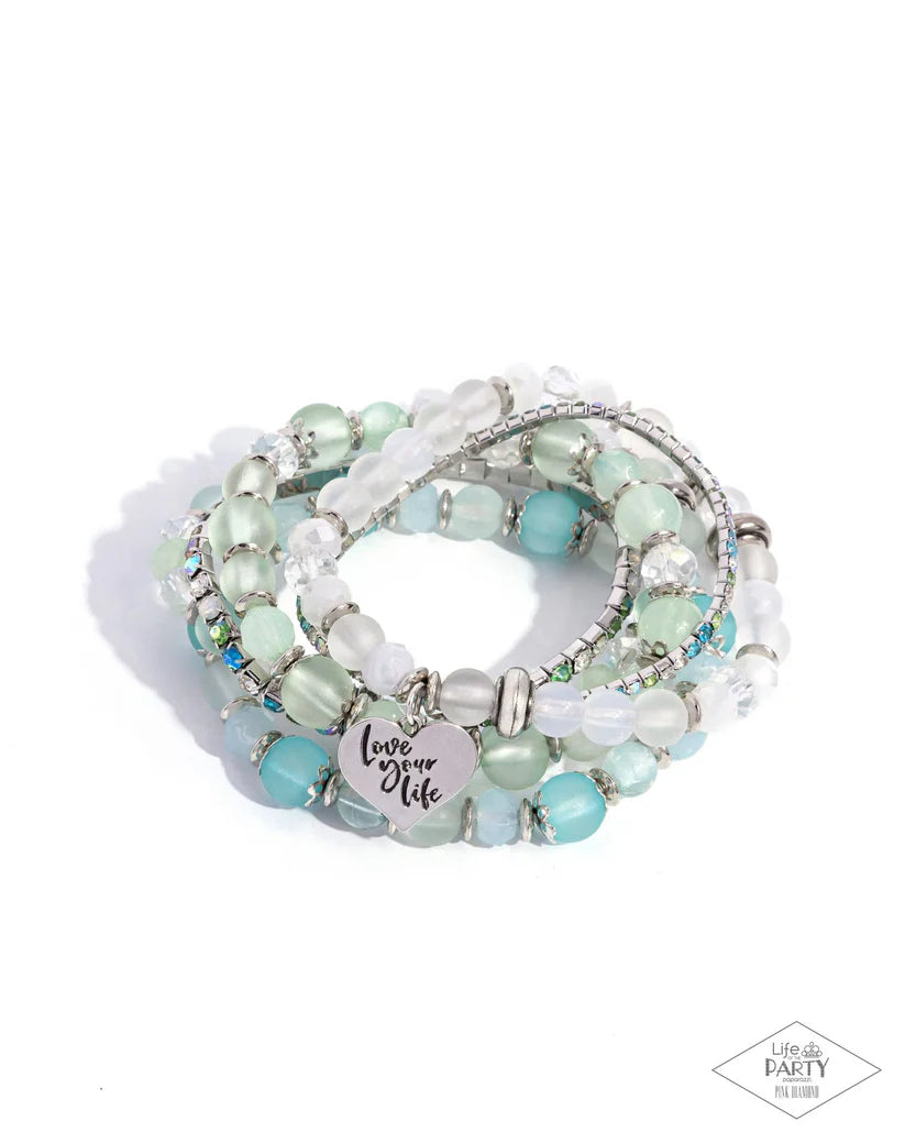 Paparazzi - Optimistic Opulence - Multi Bracelet #B182