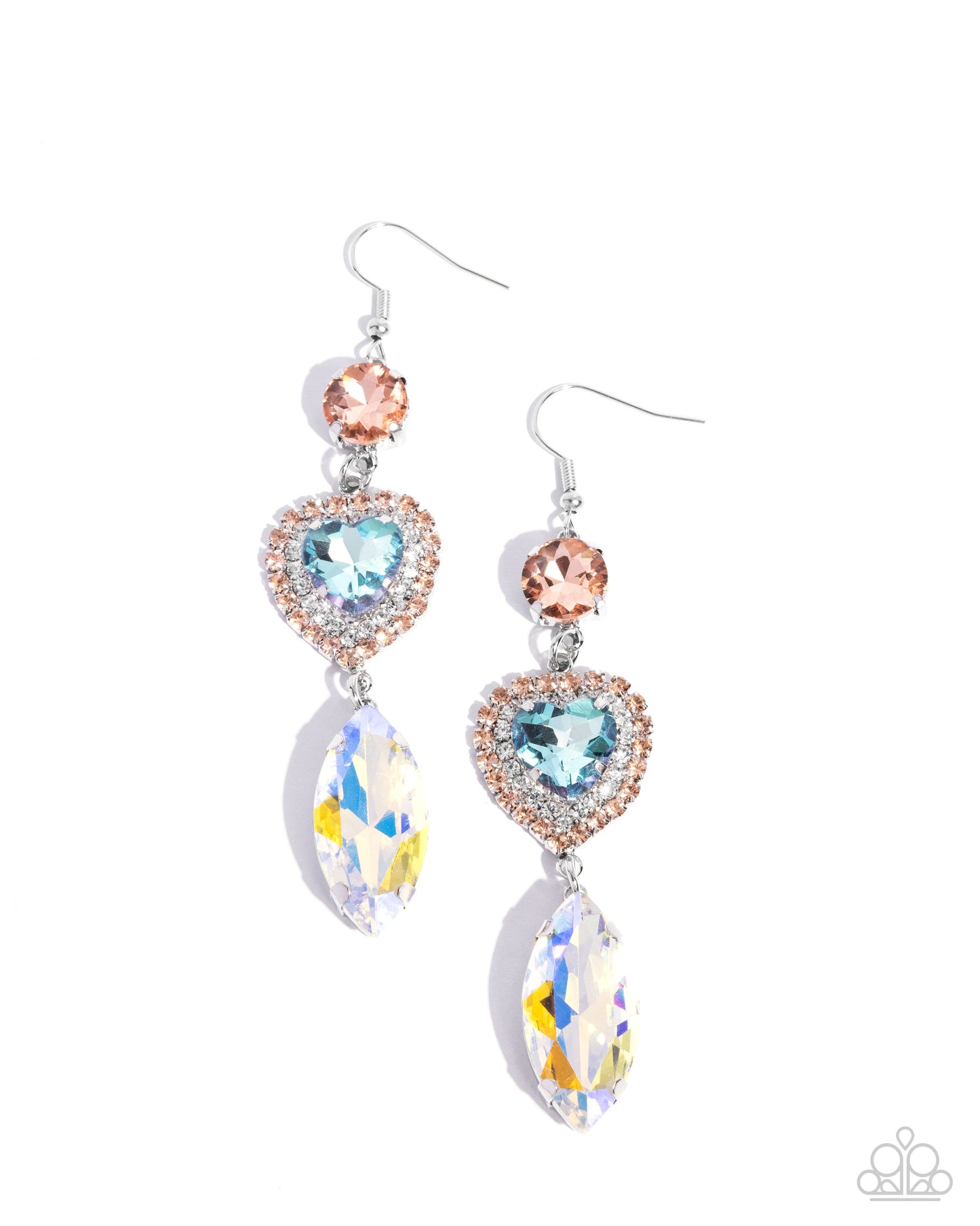 Paparazzi - Smitten Sway Earrings #1284