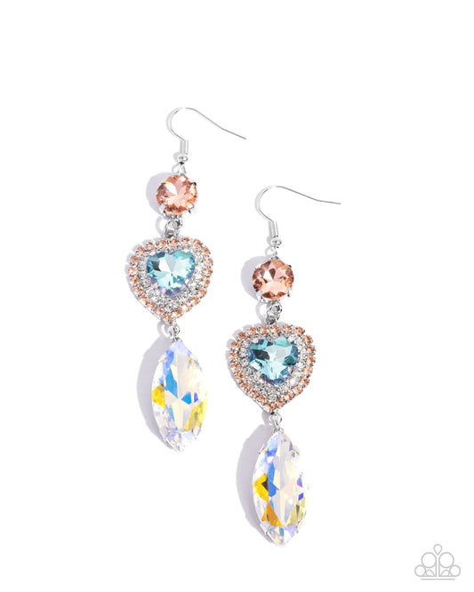 Paparazzi - Smitten Sway Earrings #1284