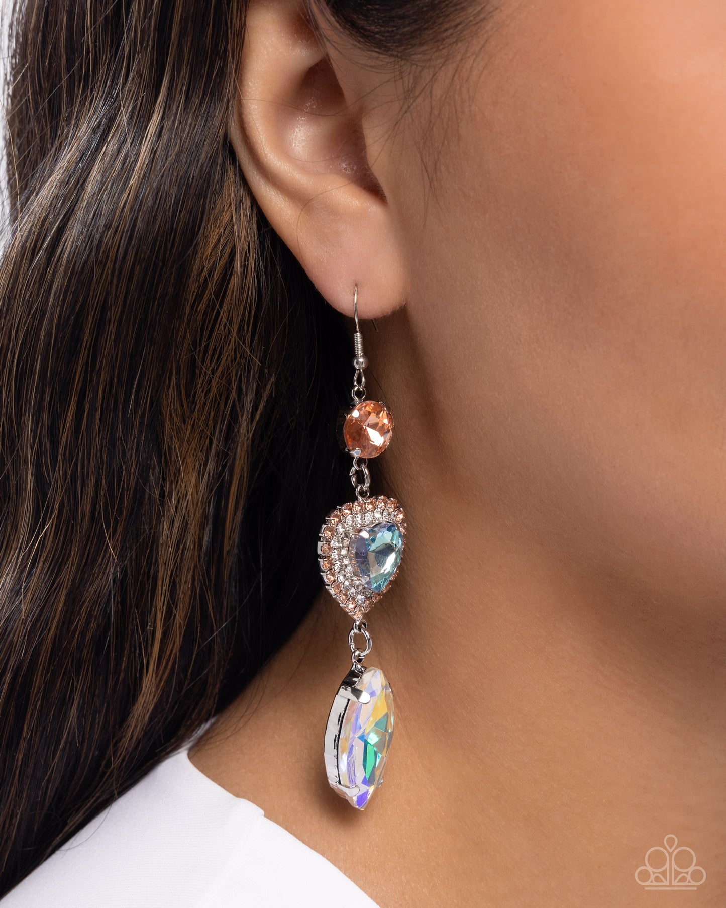 Paparazzi - Smitten Sway Earrings #1284