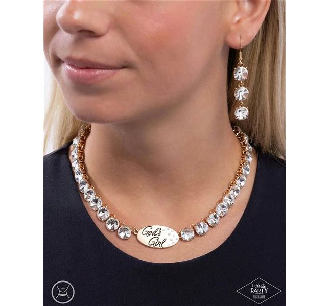 Paparazzi - God’s Girl - Gold Necklace #1319