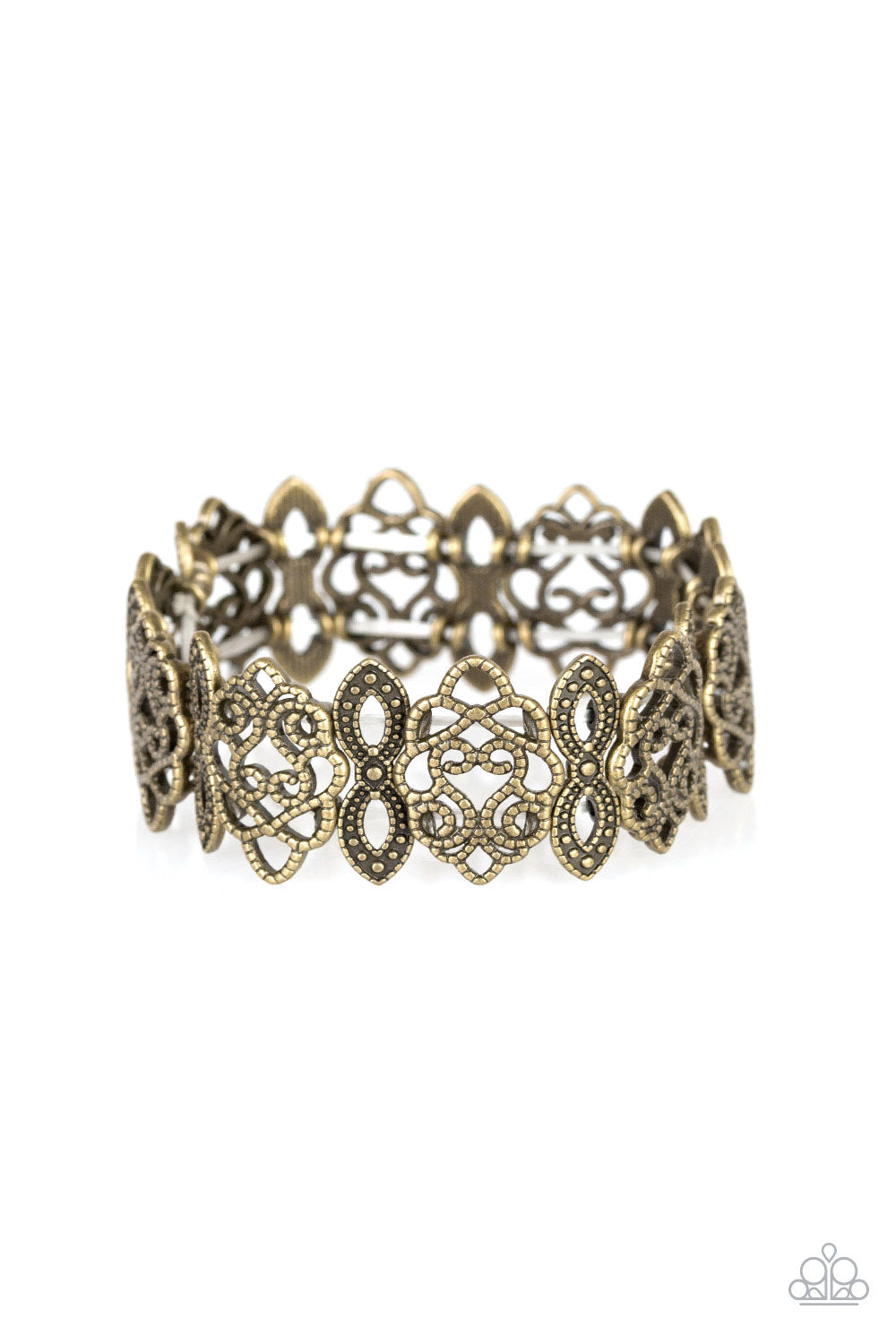 Paparazzi When Yin Met Yang - Brass Bracelet #1067