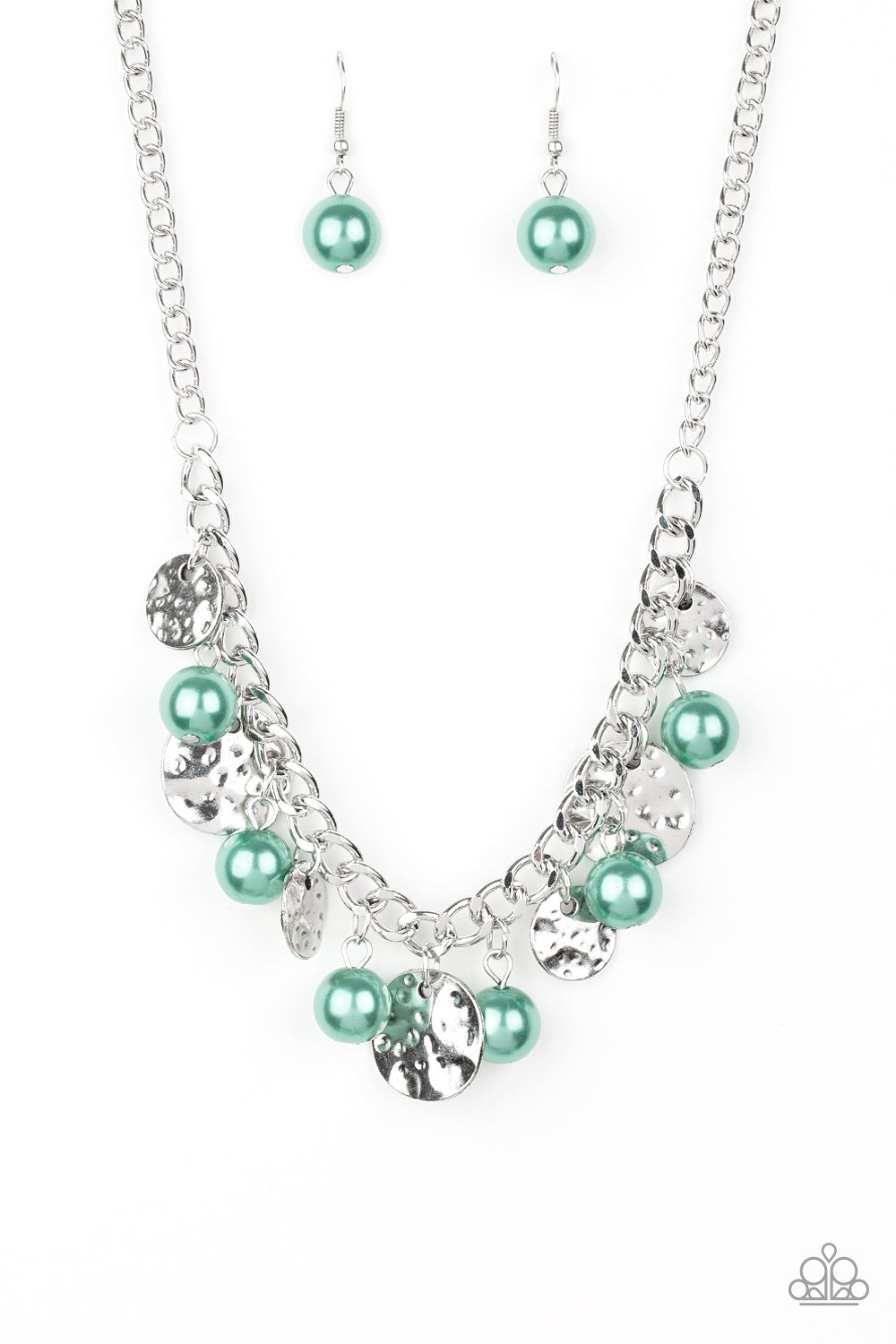 Paparazzi - Seaside Sophistication - Green Necklaces  #0258