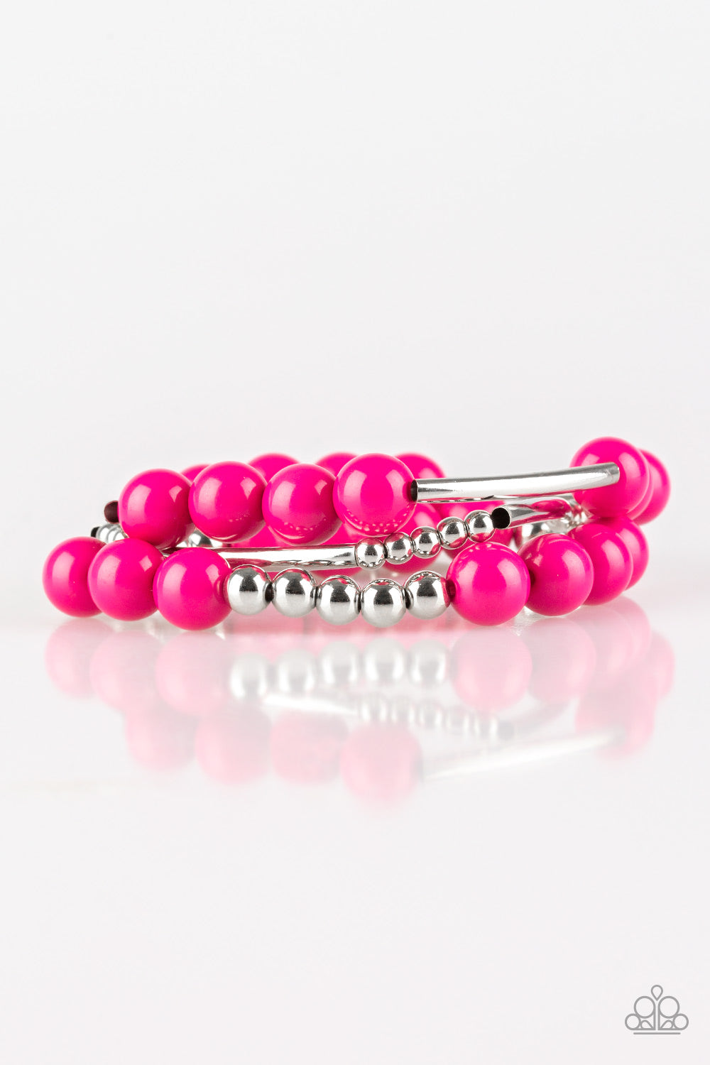 Paparazzi - New Adventures - Pink Bracelet  #0521