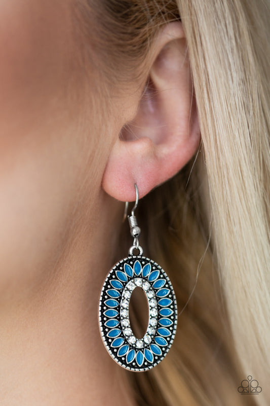 Paparazzi - Fishing For Fabulous - Blue Earrings O/D #037