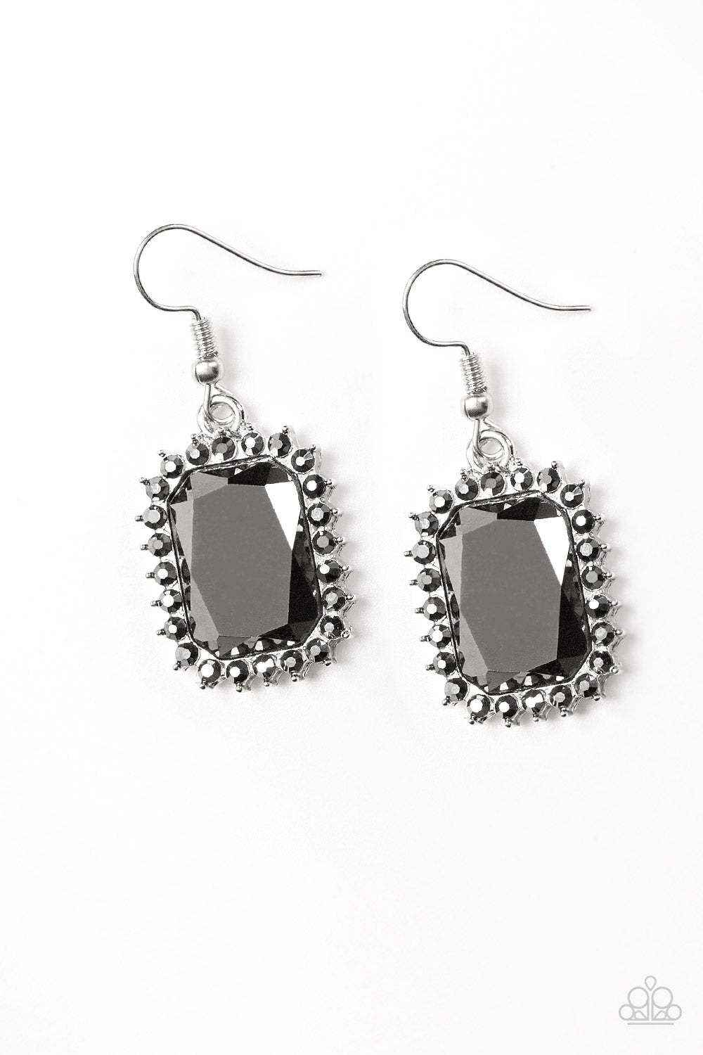 Paparazzi - Downtown Dapper - Silver Earrings  O/D #099