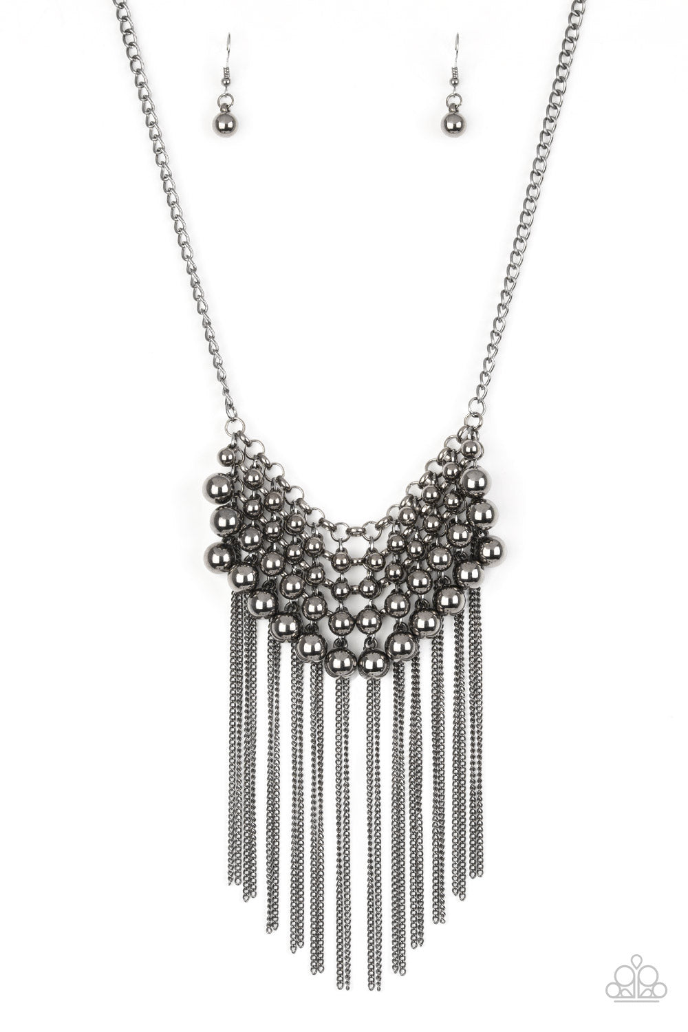 Paparazzi - DIVA-de and Rule - Black Necklace  #0428