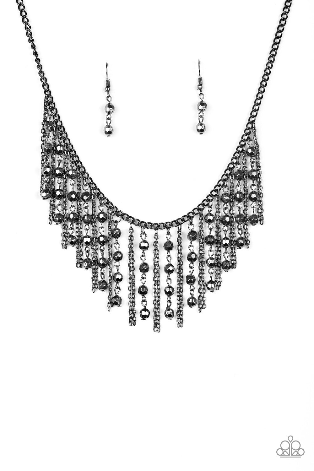 Paparazzi - Rebel Remix - Black Necklace #0424