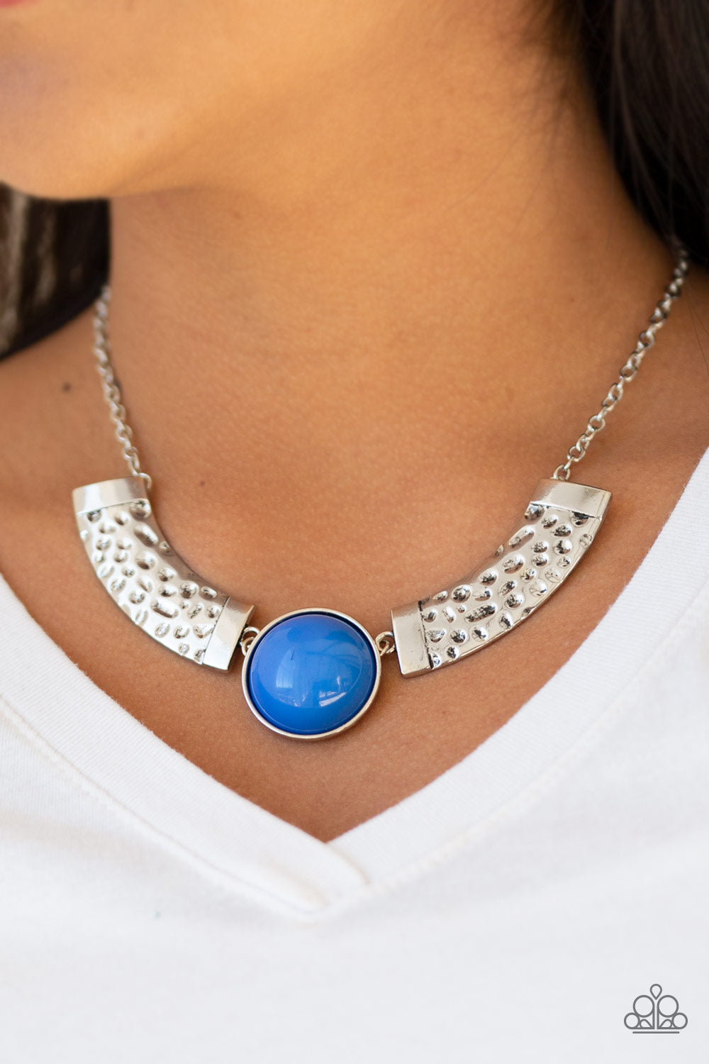 Paparazzi - Egyptian Spell -Blue Necklace O/D