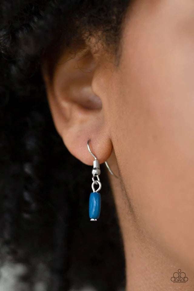 Paparazzi - When In ROAM - Blue Necklace  #1677