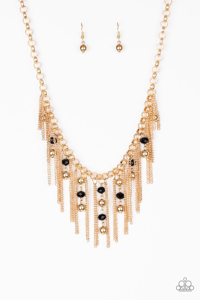 Paparazzi - Ever Rebellious - Gold Necklaces  #1424