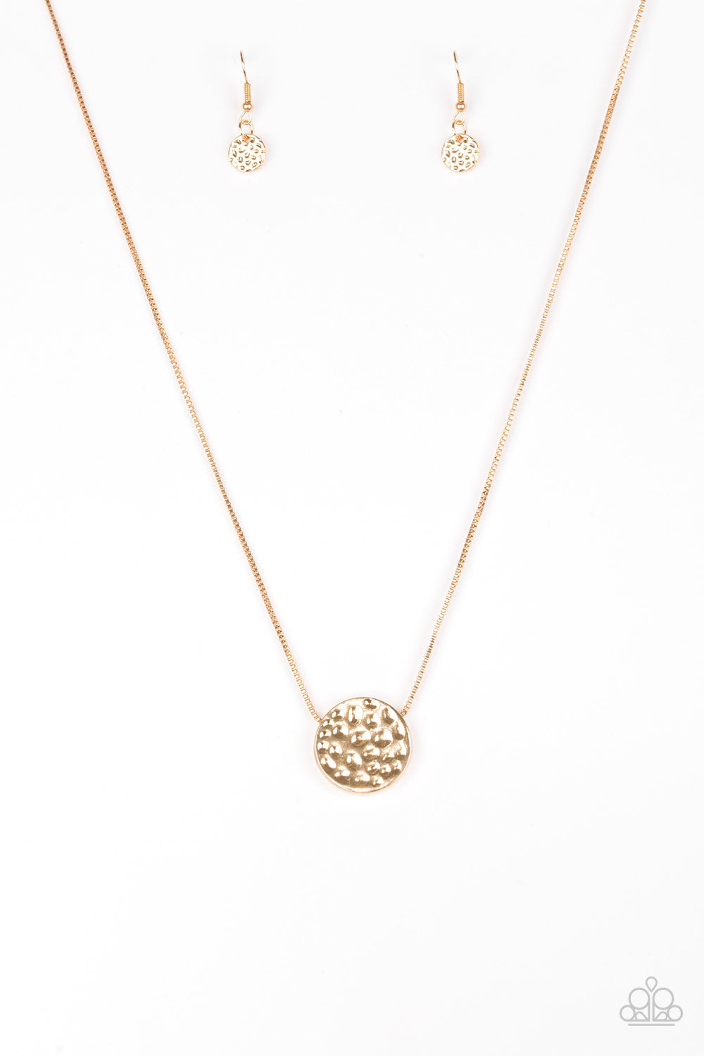 Paparazzi - The BOLD Standard - Gold Necklace  #0315