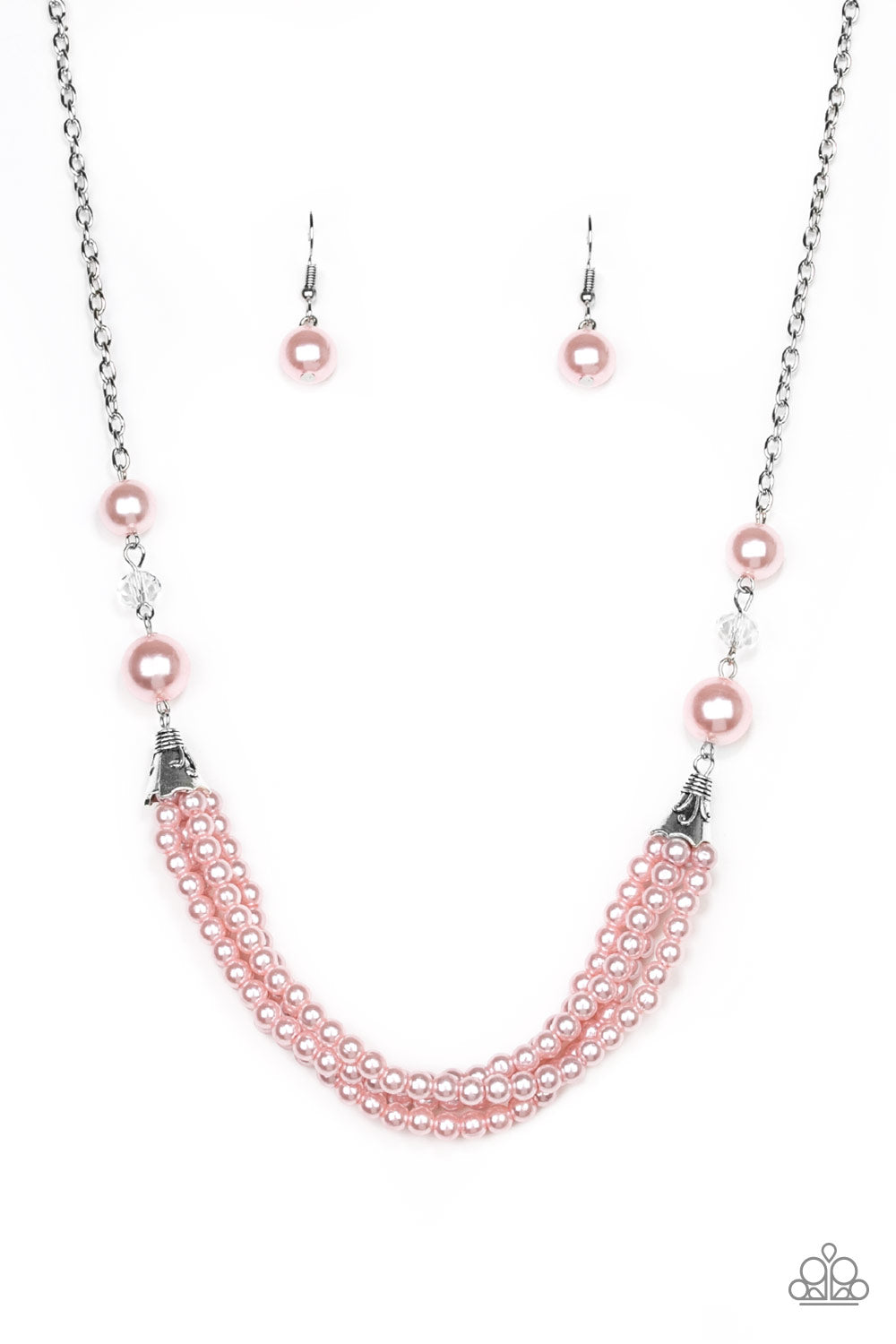 Paparazzi - One-WOMAN Show - Pink Necklaces