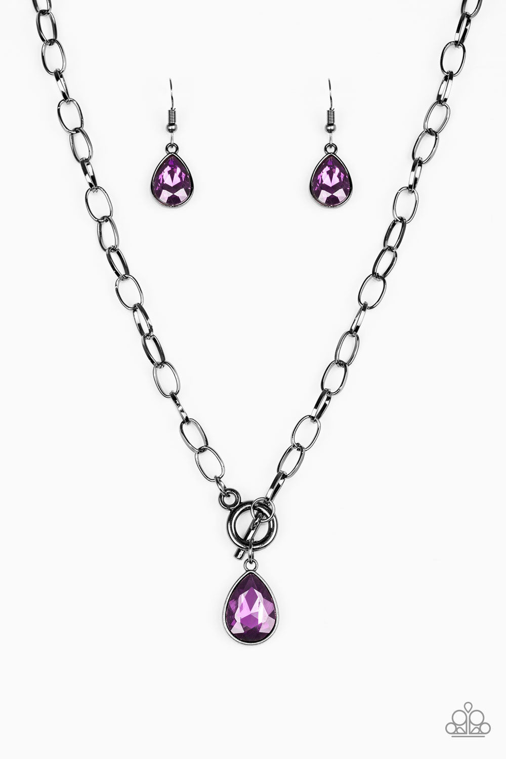 Paparazzi So Sorority - Purple Necklace  #1663