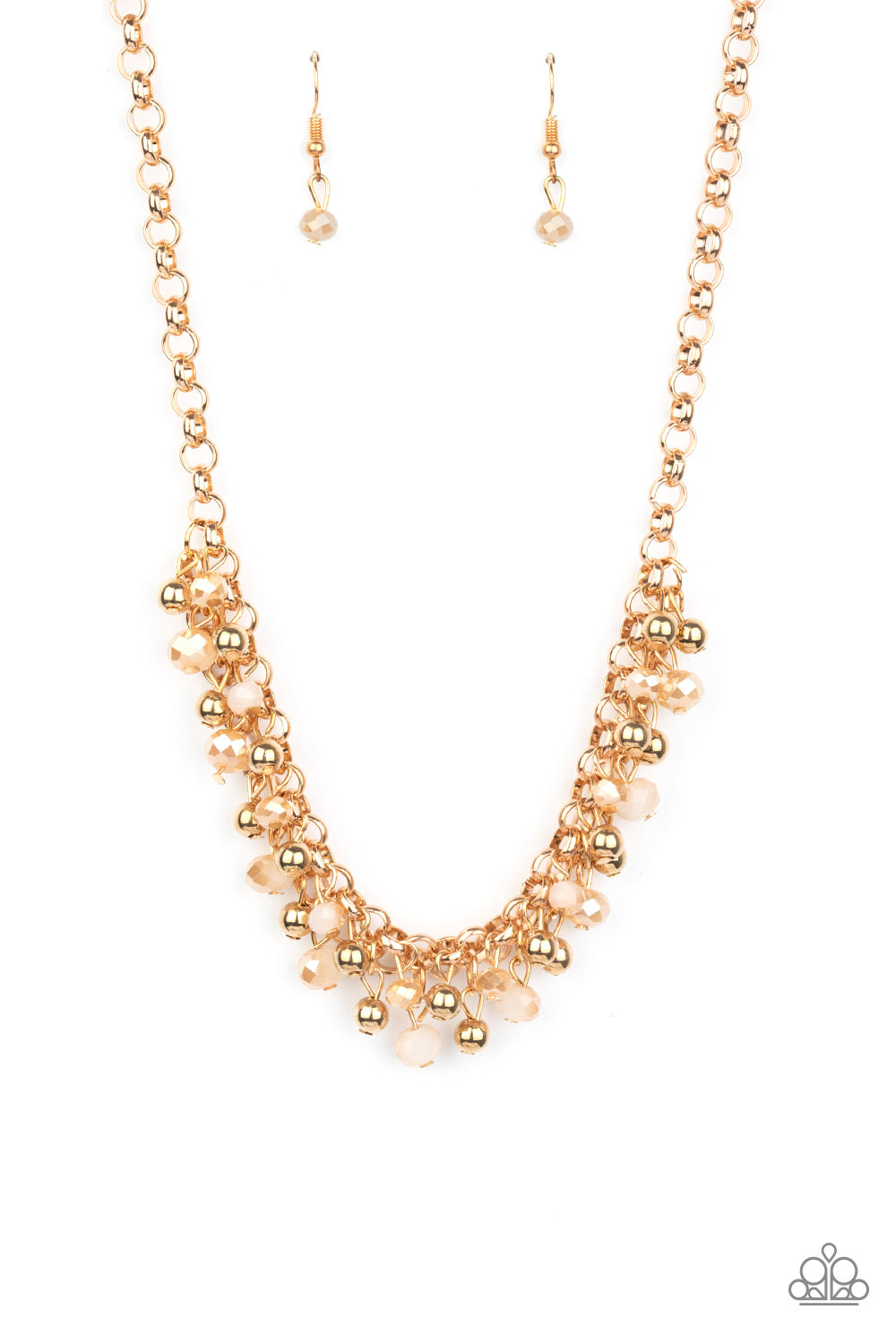 Paparazzi - Trust Fund Baby - Gold Necklaces  #1438