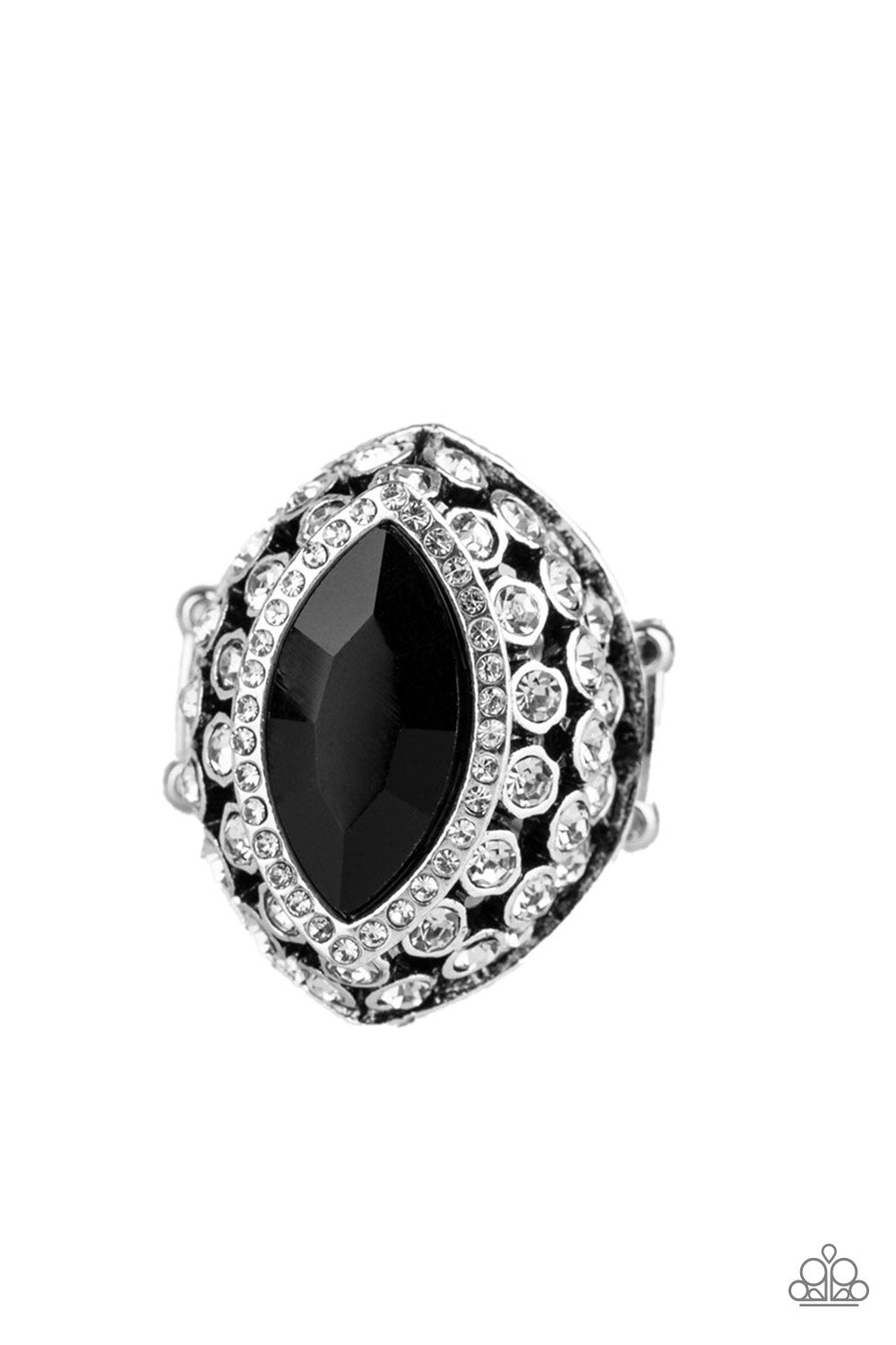 Paparazzi - Royal Radiance - Black Ring