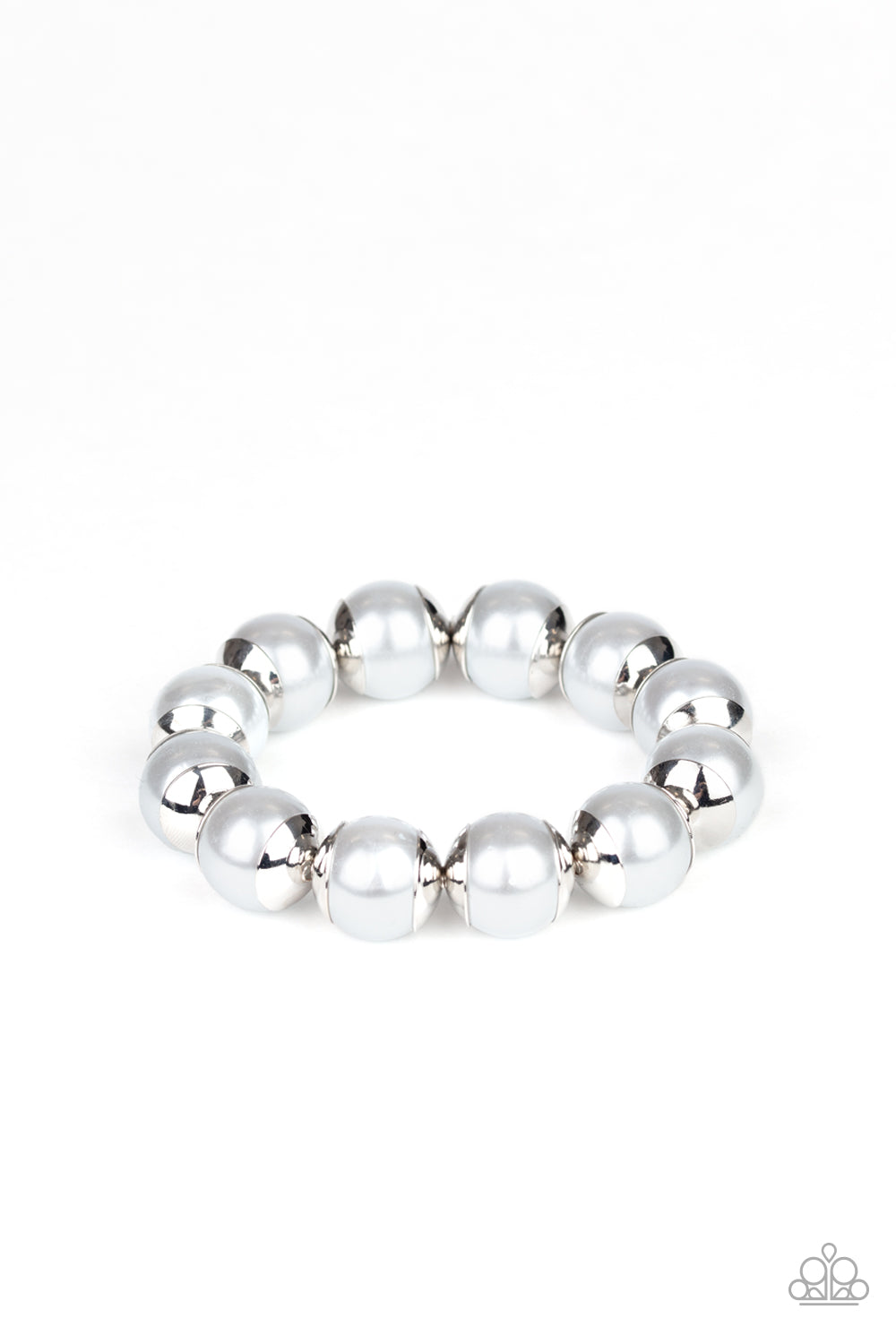 Paparazzi - One Woman Show-STOPPER - Silver Bracelets  #1144