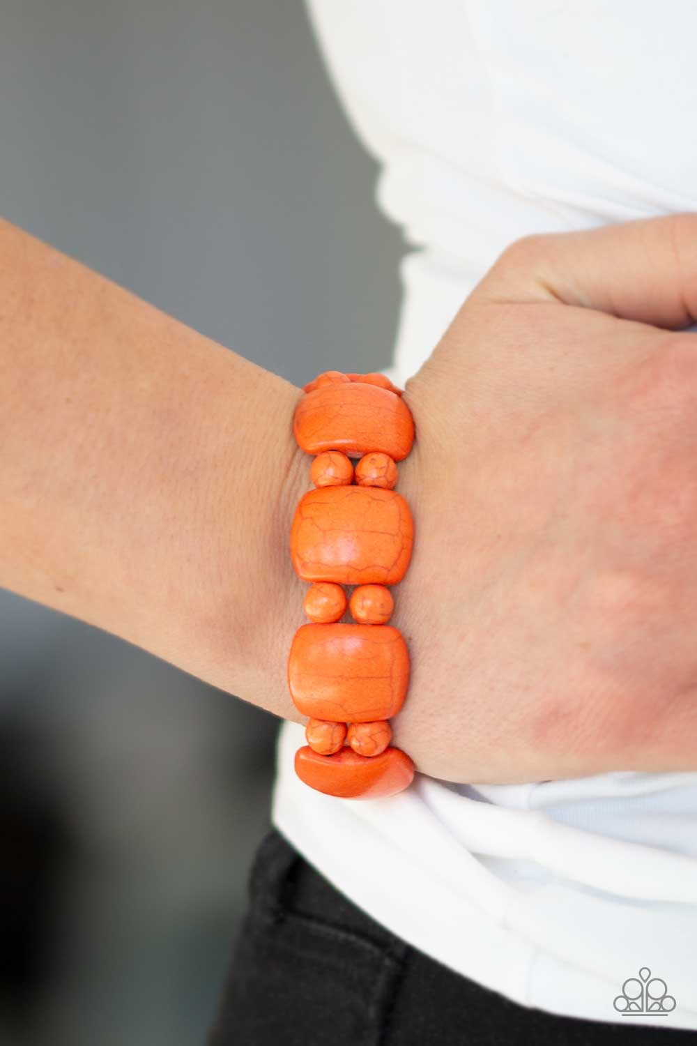 Paparazzi - Dont Be So NOMADIC! - Orange Bracelet #0522