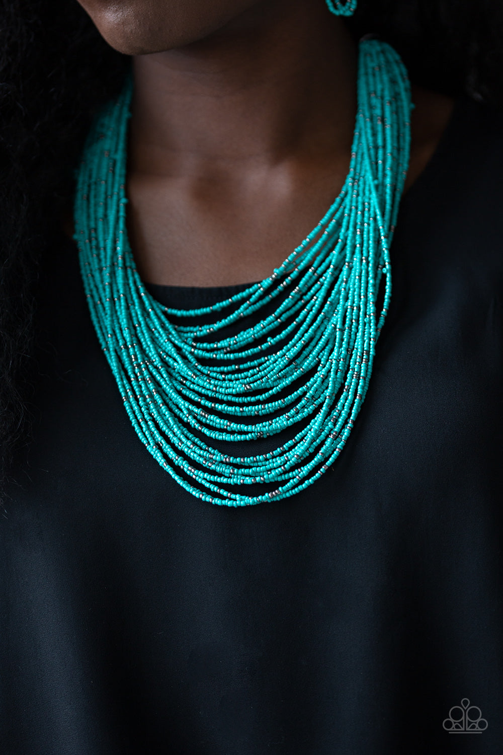 Paparazzi - Rio Rainforest - Blue Necklaces  SB #01