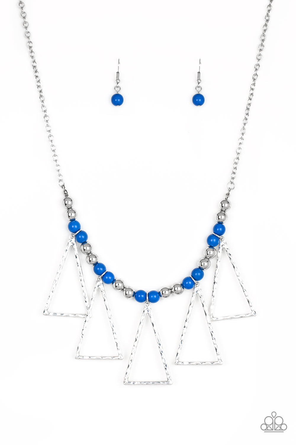 Paparazzi - Terra Nouveau - Blue Necklaces  #0105