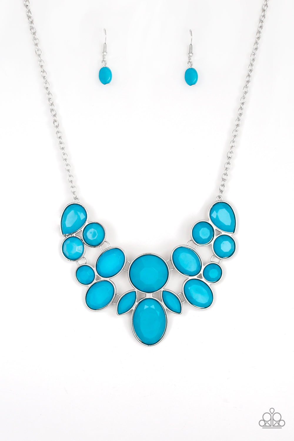 Paparazzi Demi-Diva - Blue Necklace #1669