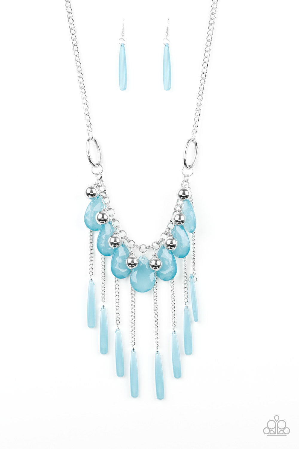 Paparazzi - Roaring Riviera - Blue Necklace #0118