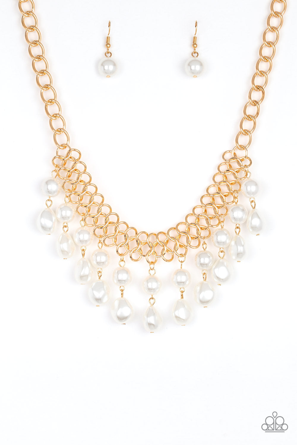 Paparazzi Accessories - 5th Avenue Fleek - Gold Necklace #0318